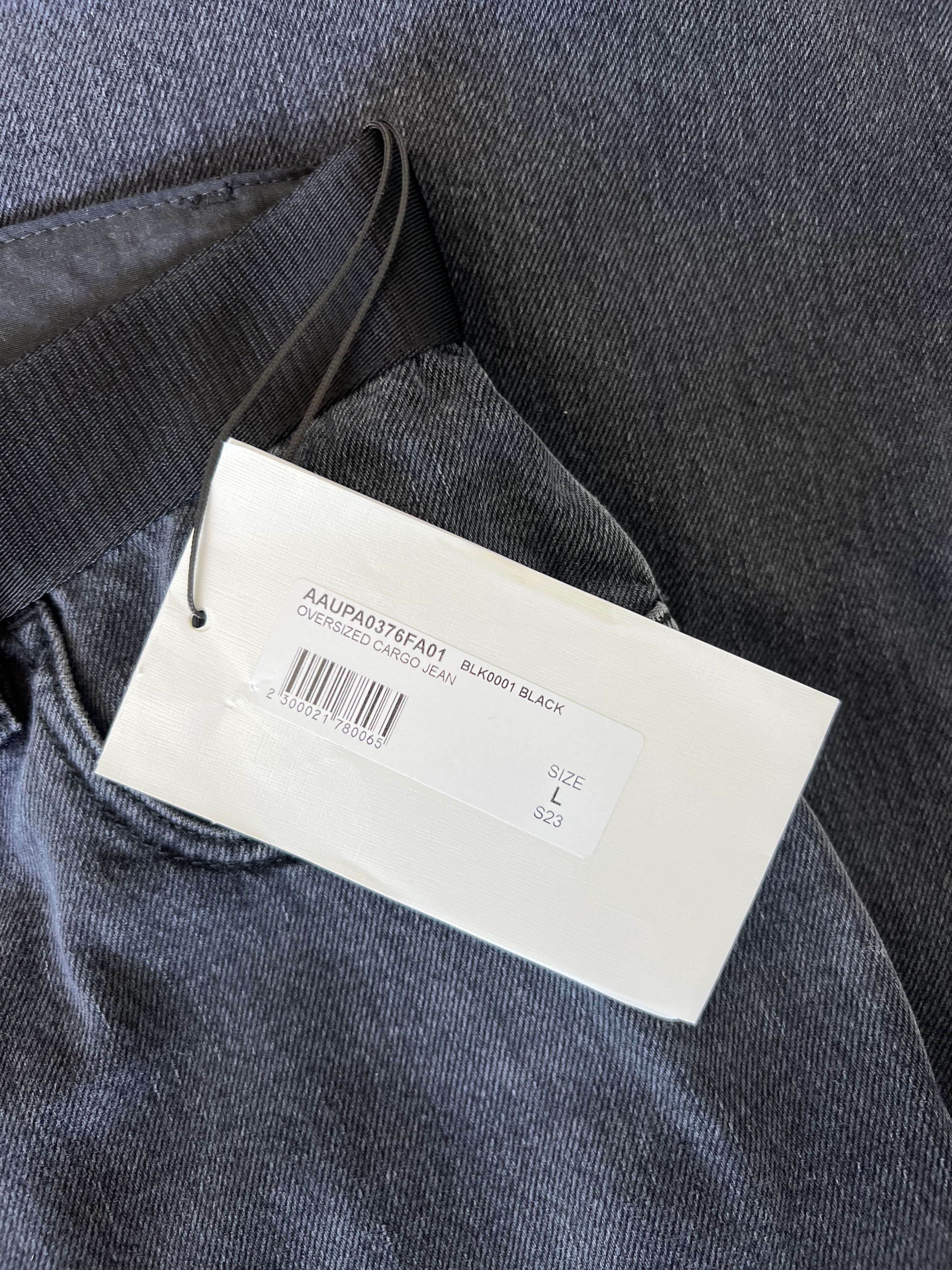 1017 ALYX 9SM 1017 Alyx 9SM Oversized Cargo Jeans in Black Size US 34 / EU 50 - 7 Thumbnail