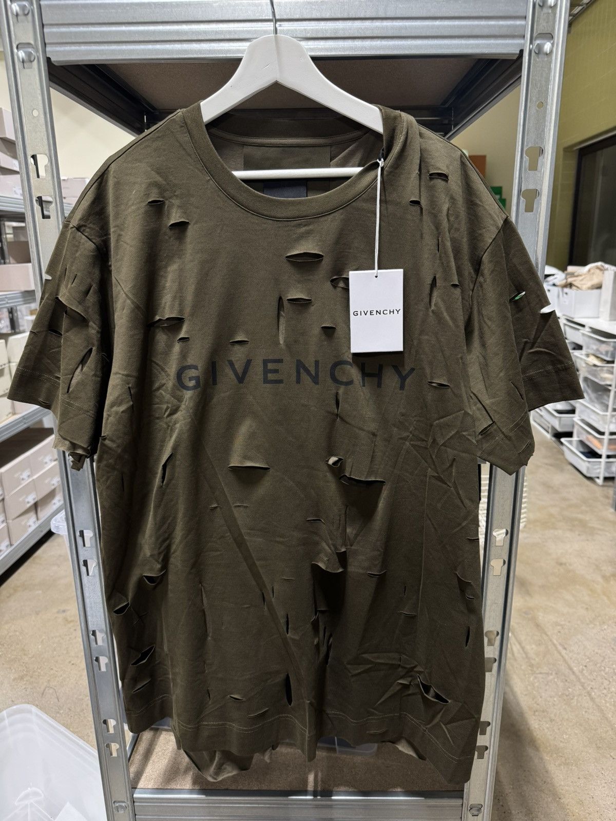 Givenchy Cut Out T-Shirt NEW 900$