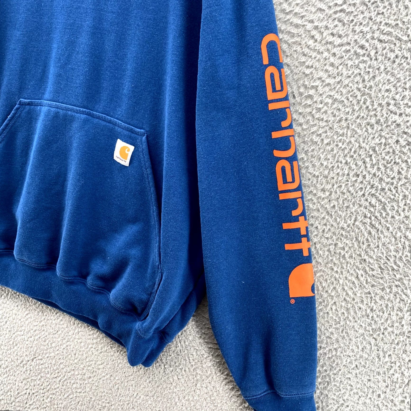 Carhartt Carhartt Hoodie Men Medium Blue Original Fit Workwear Y2K Streetwear Gym 90s Polo Size US M / EU 48-50 / 2 - 3 Thumbnail