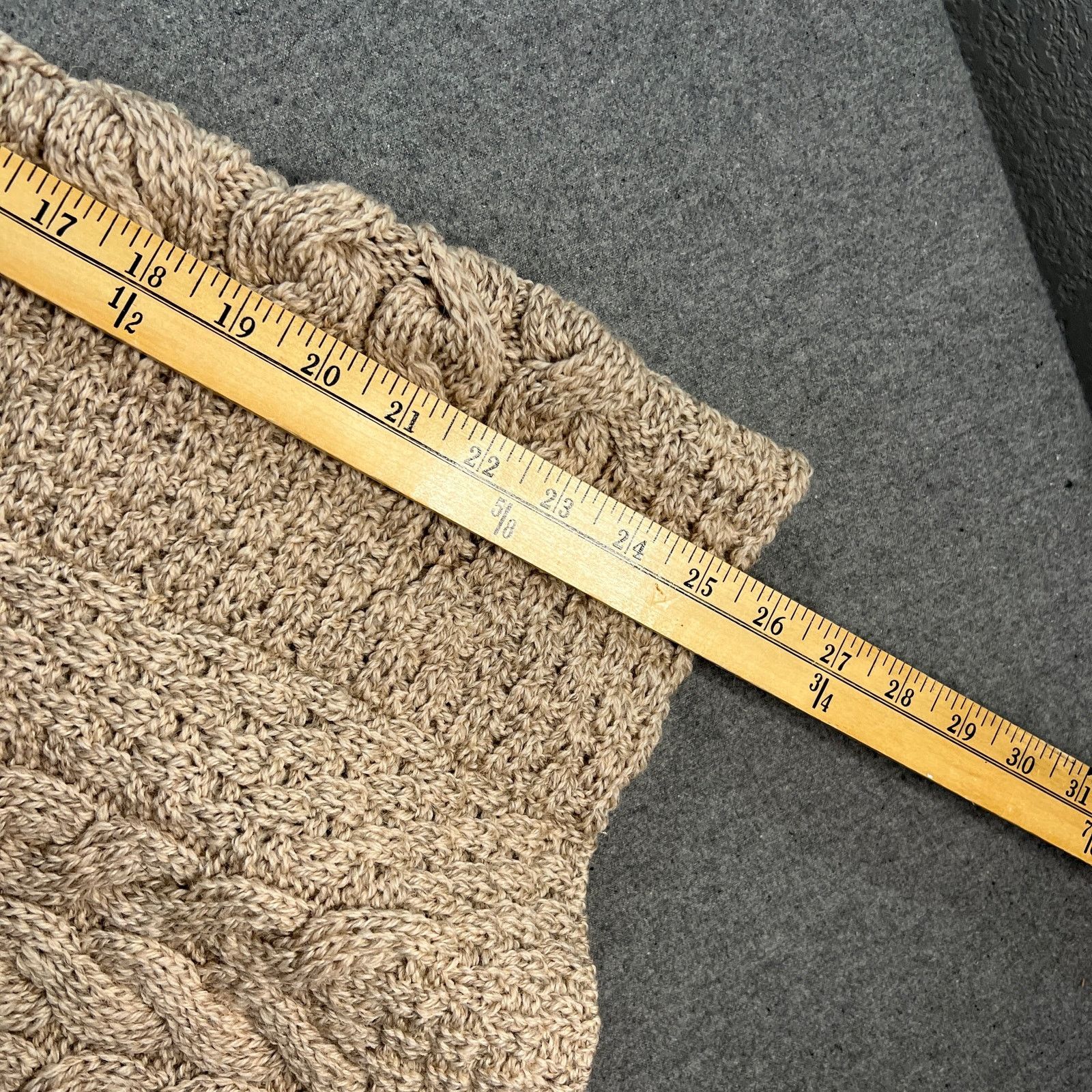 Aran Crafts Kilronan Merino Wool V-Neck Pancho Size M / US 6-8 / IT 42-44 - 5 Thumbnail