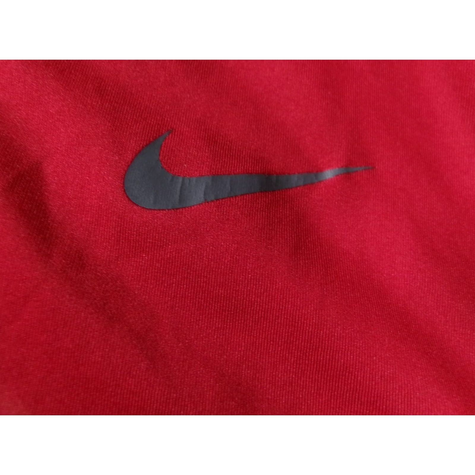 Nike Nike Pro Shirt Mens M Red Short Sleeve Dri Fit Compression Training Athletic Top Size US M / EU 48-50 / 2 - 3 Thumbnail