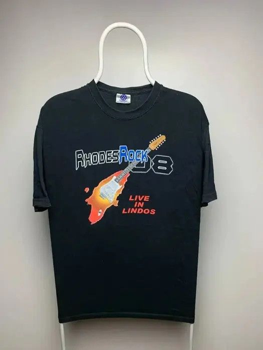 Band Tees Rhodes rock T-shirt group Pink Floyd Led Zeppelin vintage Size US XL / EU 56 / 4 - 1 Thumbnail