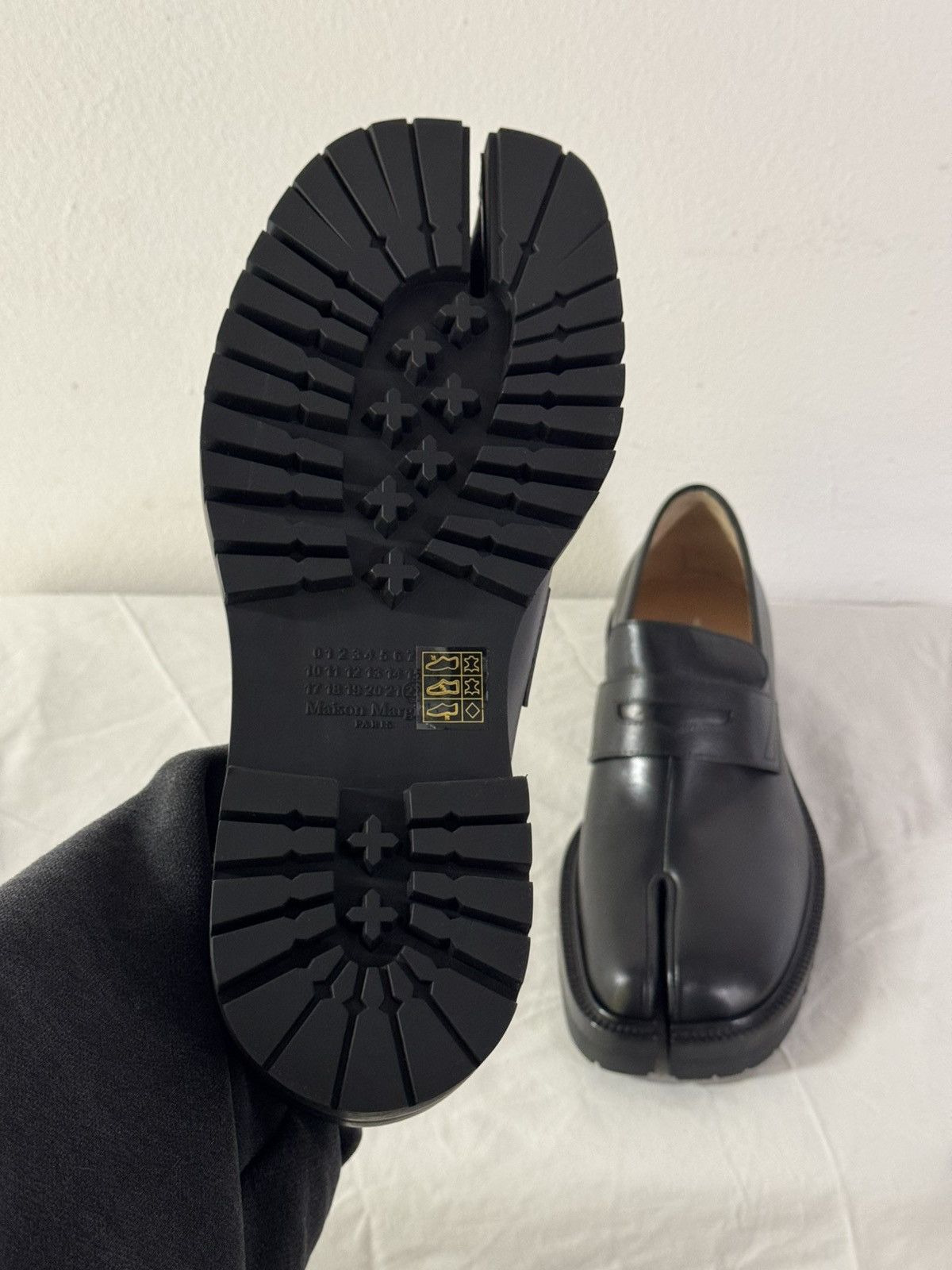 Maison Margiela Maison Margiela Tabi Platform Loafers - Black 45 Size US 12 / EU 45 - 8 Thumbnail