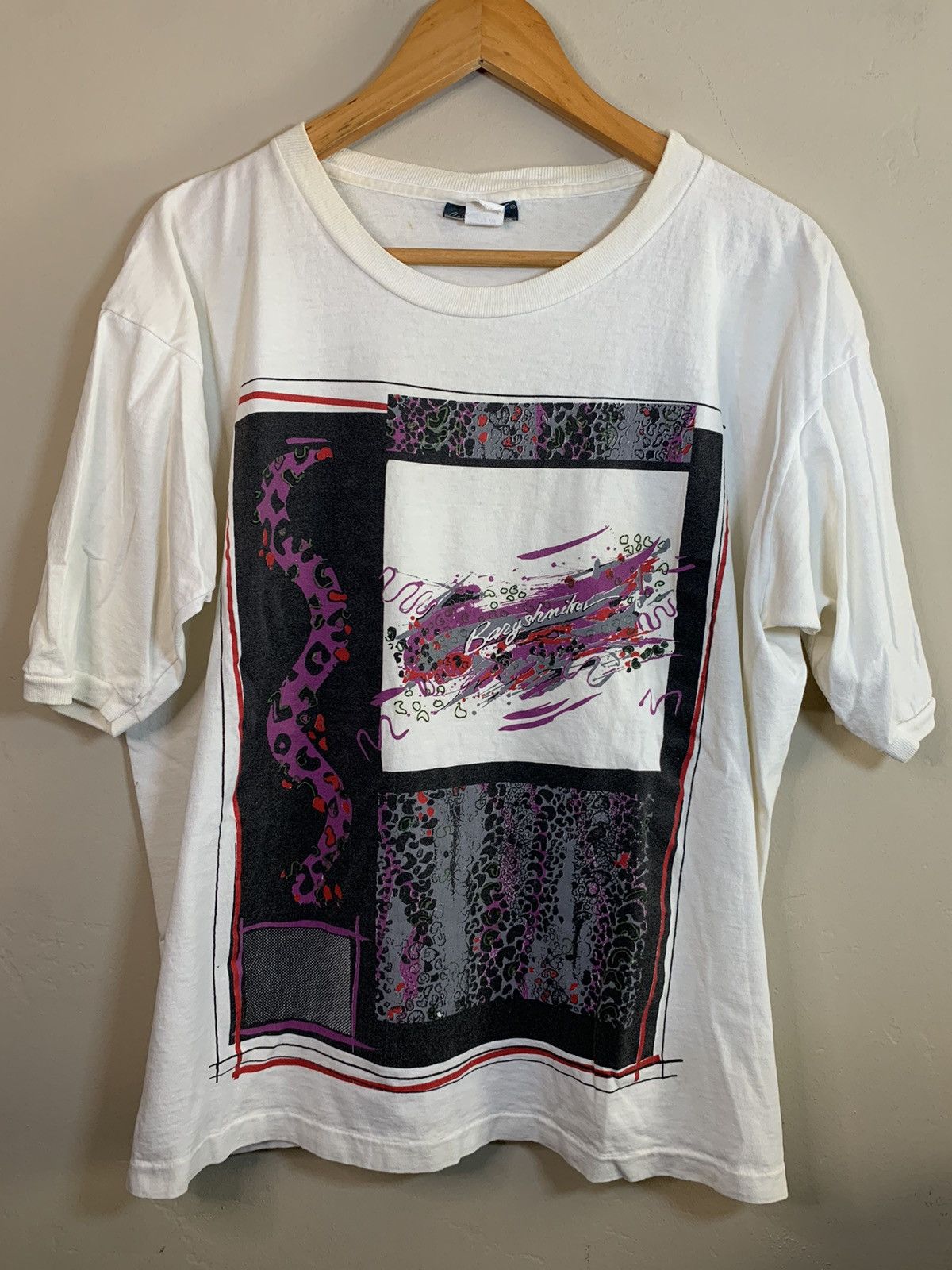 Vintage *RARE* Vintage Baryshnikov Art Single Stitch USA-Made Shirt Size US XL / EU 56 / 4 - 1 Thumbnail