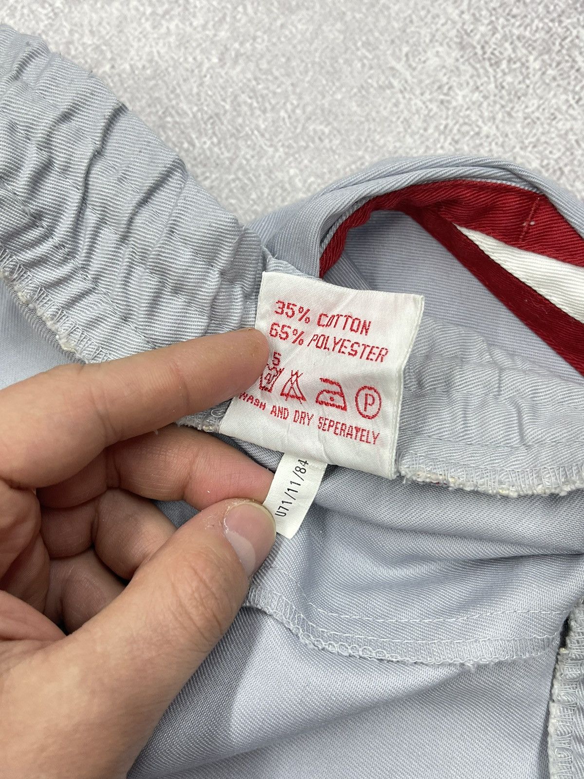Levi's Rare Vintage Levis Sport 1984 Grey Shorts Olympic Size US 34 / EU 50 - 6 Thumbnail