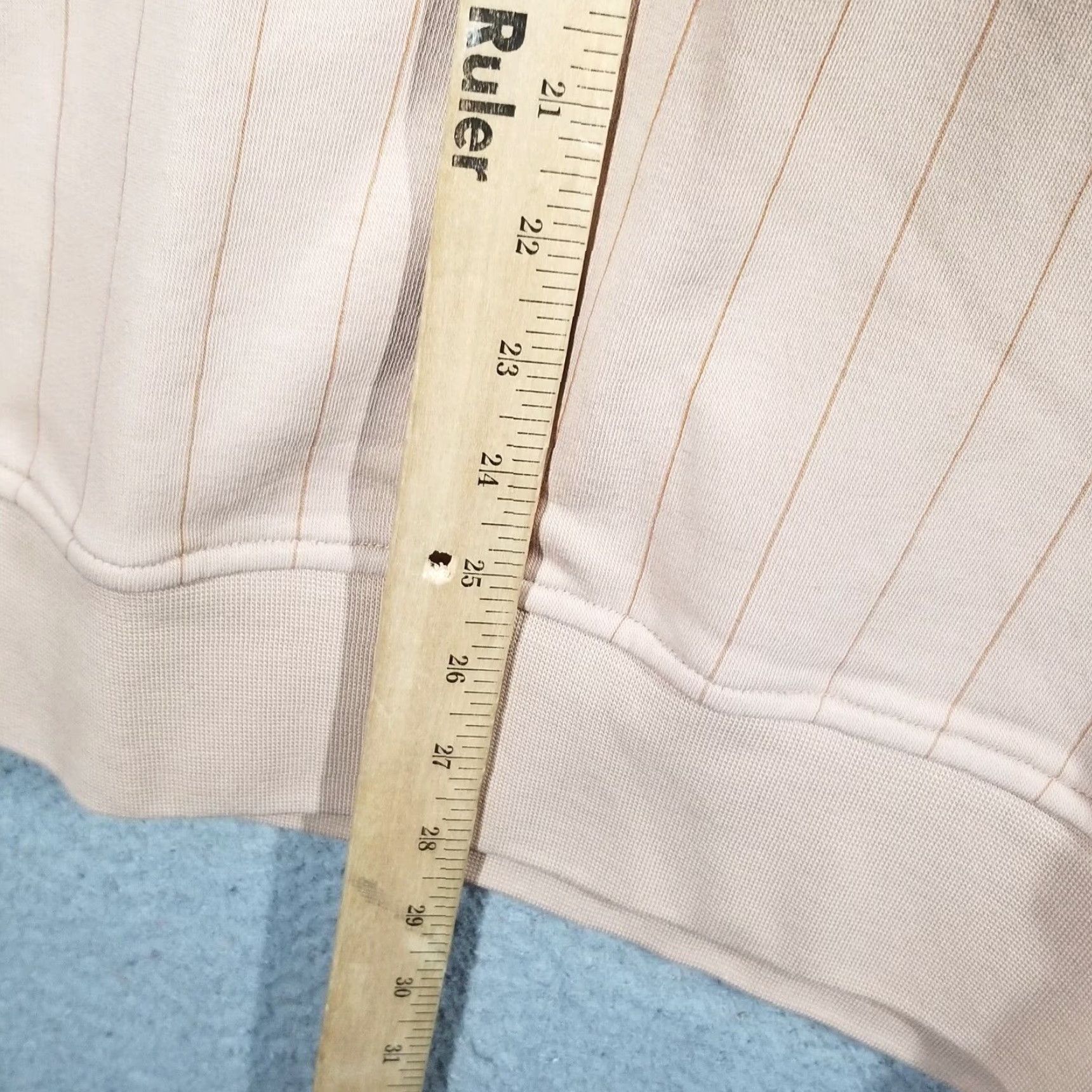 Jordan Brand VINTAGE Jordan Sweatshirt Men Medium Fleece Striped Crew Neck 90s Rare Nike Sample Size US M / EU 48-50 / 2 - 6 Thumbnail
