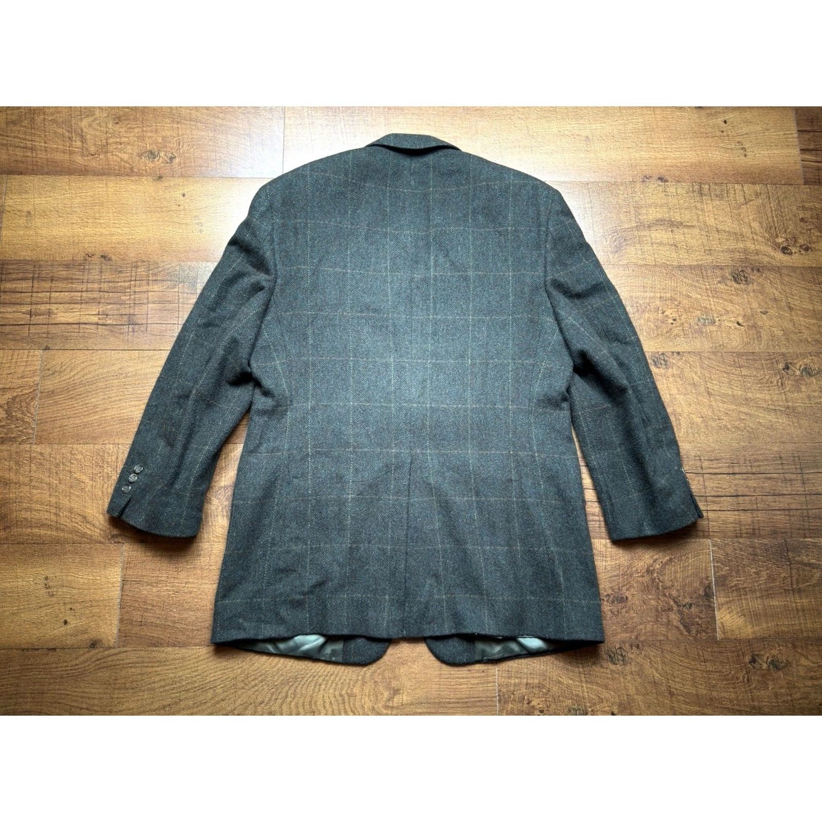 Brooks Brothers VTG Brooks Brothers Sport Coat Mens 41R Herringbone Camel Hair USA Made Blazer - Vintage Size 42R - 4 Thumbnail