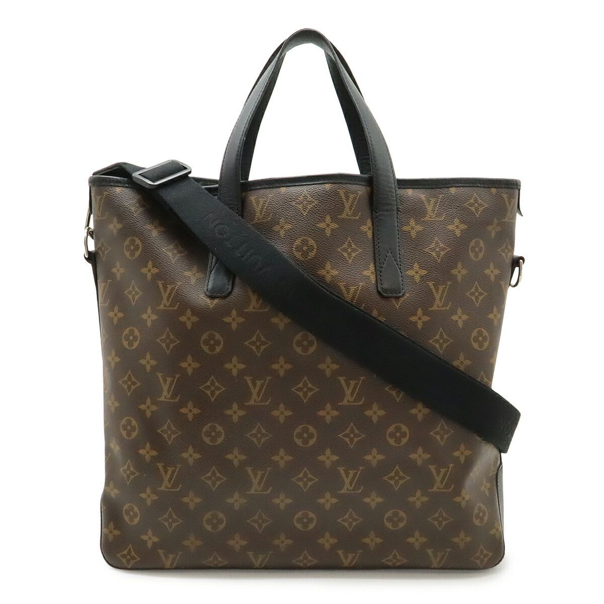 Louis Vuitton Louis Vuitton Louis Vuitton Monogram Macassar Tote Bag Textile Tote Bag M56708 DUTY FREE for USA Size ONE SIZE - 1 Thumbnail