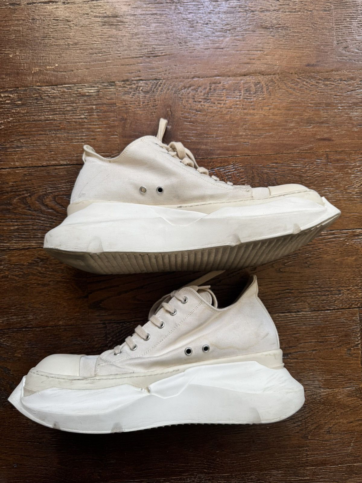 Rick Owens Drkshdw Rick Owens Abstract Ramones (sz 45) Size US 12 / EU 45 - 4 Thumbnail