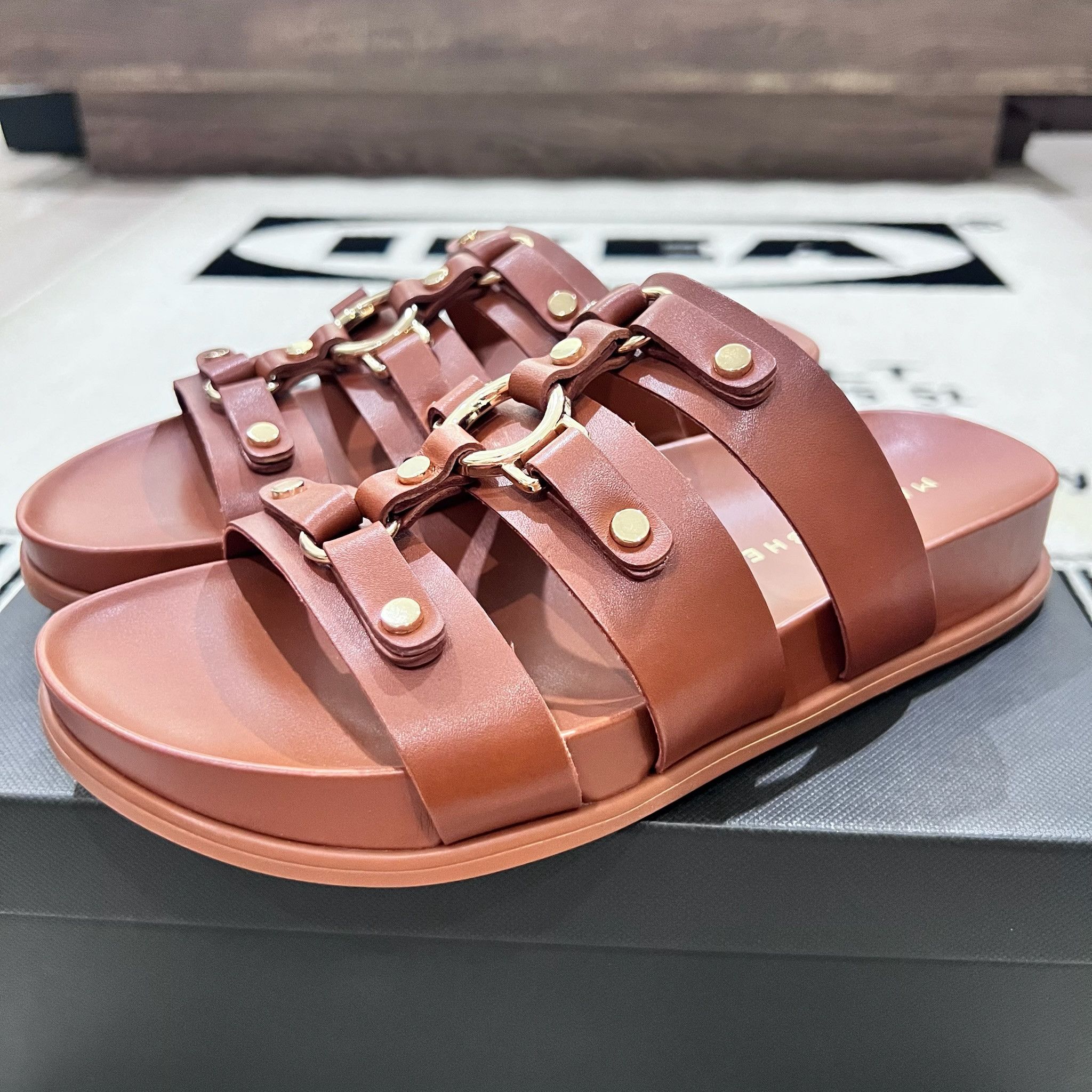 Marc Fisher Marc Fisher Verity Fisherman Flat Footbed Strappy Sandal Size US 6 / IT 36 - 1 Thumbnail