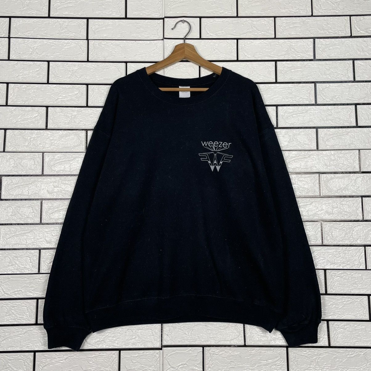 Japanese Brand Weezer Crewneck Sweatshirt Size US L / EU 52-54 / 3 - 1 Thumbnail
