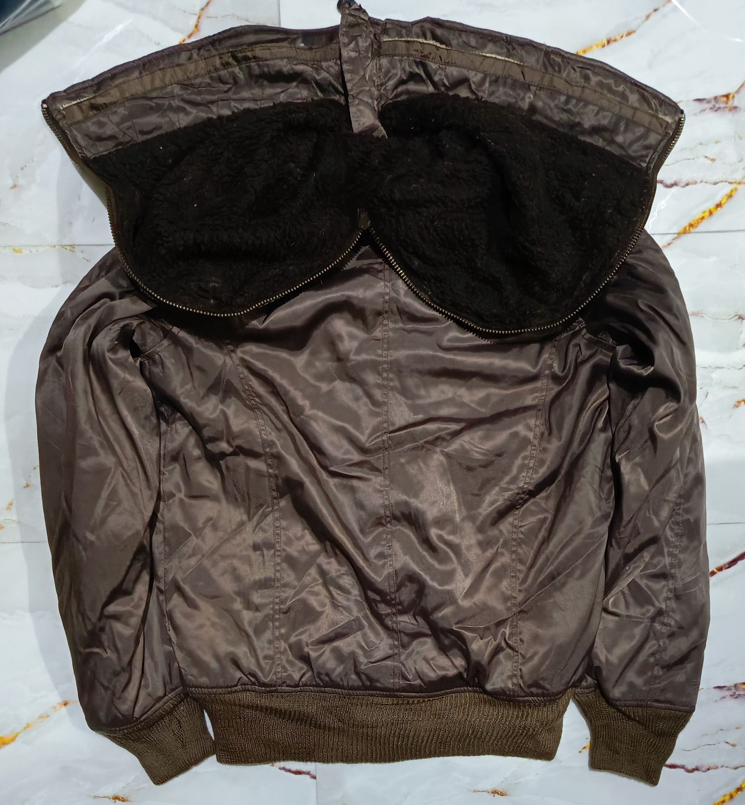 14th Addiction BAP aviator bomber Winter jacket Size US L / EU 52-54 / 3 - 6 Thumbnail