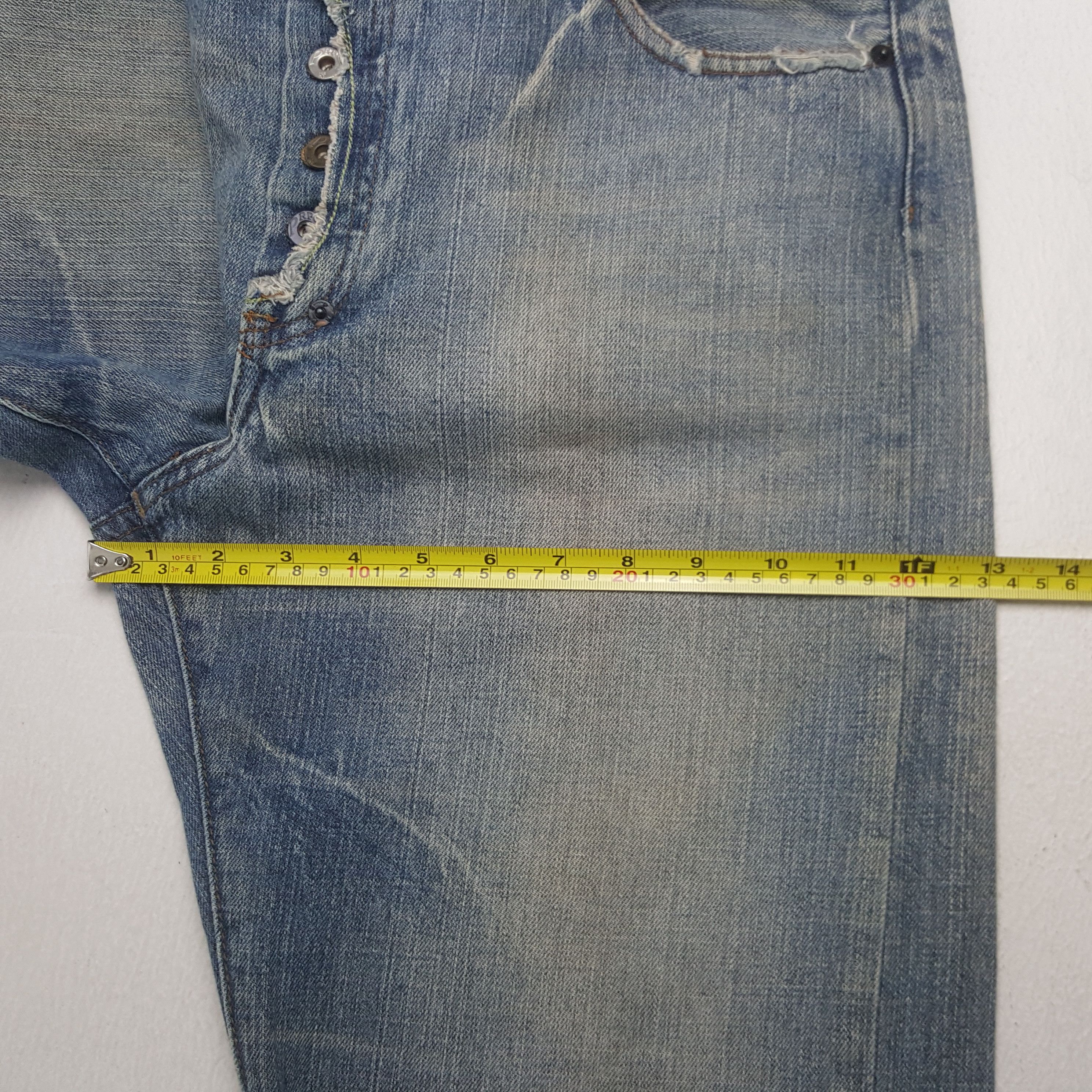 Prps Vintage Prps Japanese Brand Distressed Denim Jeans RR11 Size US 36 / EU 52 - 11 Thumbnail