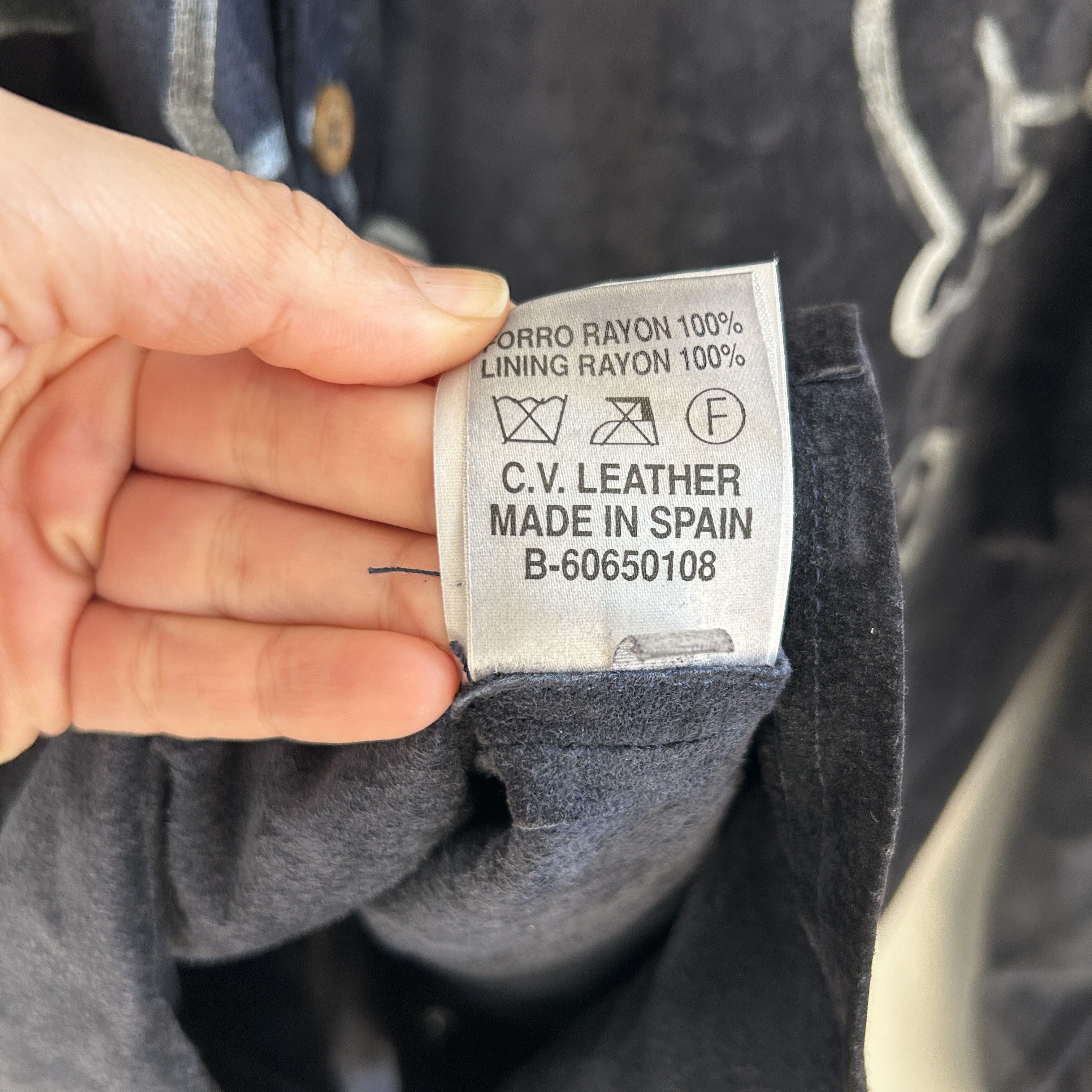Custommade Vintage Custom Alien Navy Suede Jacket Coat Size M / US 6-8 / IT 42-44 - 14 Thumbnail