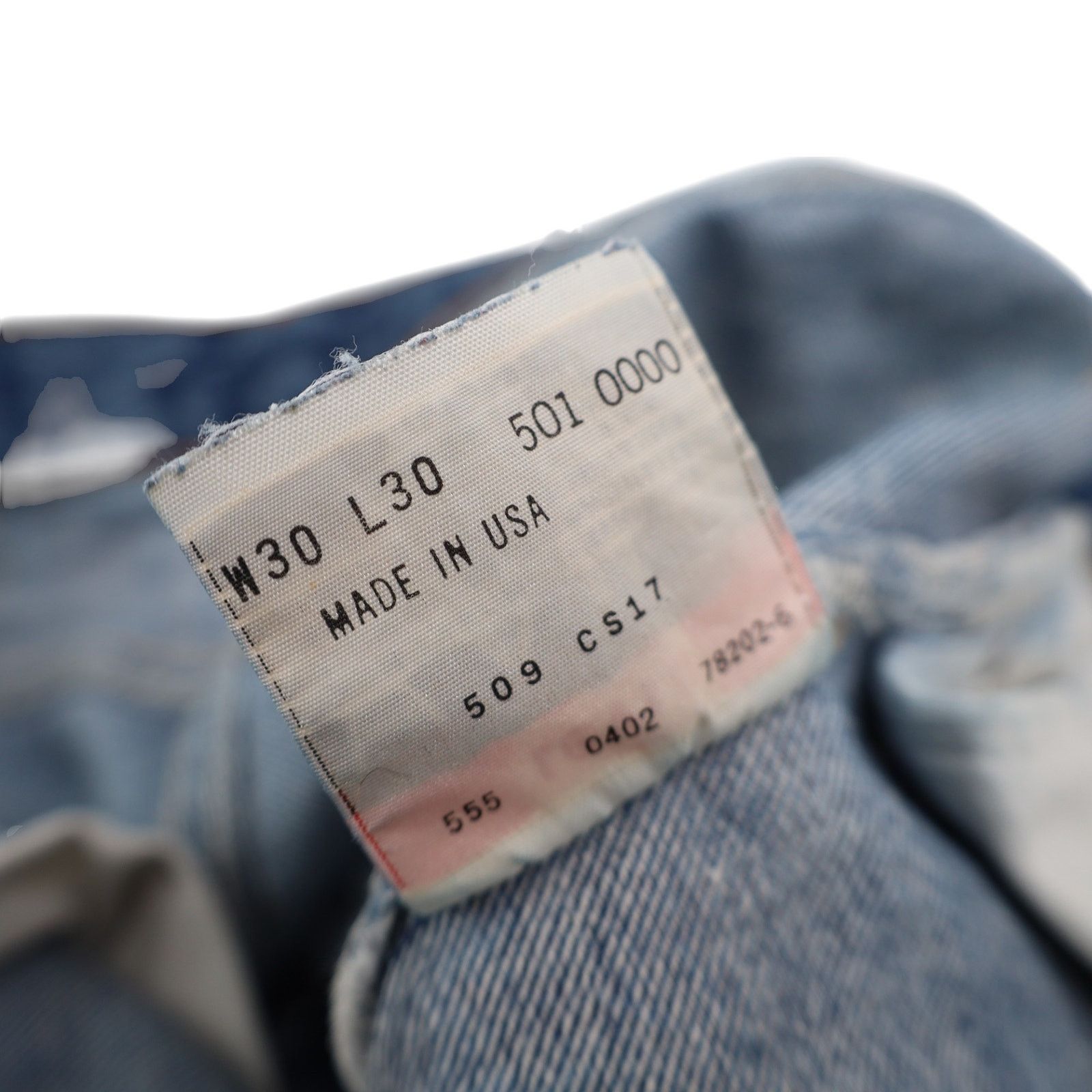 Levi's × Vintage Vintage Levis 501xx Lightly Distressed USA Made Denim Jeans Size US 30 / EU 46 - 12 Thumbnail