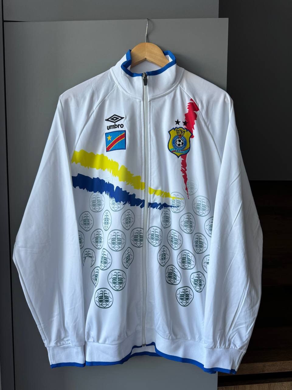 Umbro Umbro Congo National Soccer Jersey Kit World Cup Omari Size US XL / EU 56 / 4 - 1 Thumbnail