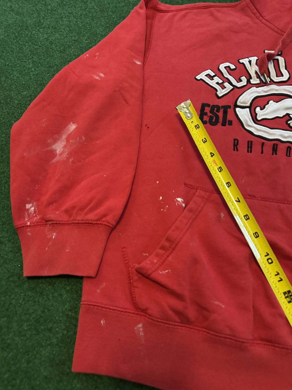 Ecko Unltd. Y2K Ecko Distressed Paint Splatter Grunge Hip Hop Hoodie Size US L / EU 52-54 / 3 - 7 Thumbnail