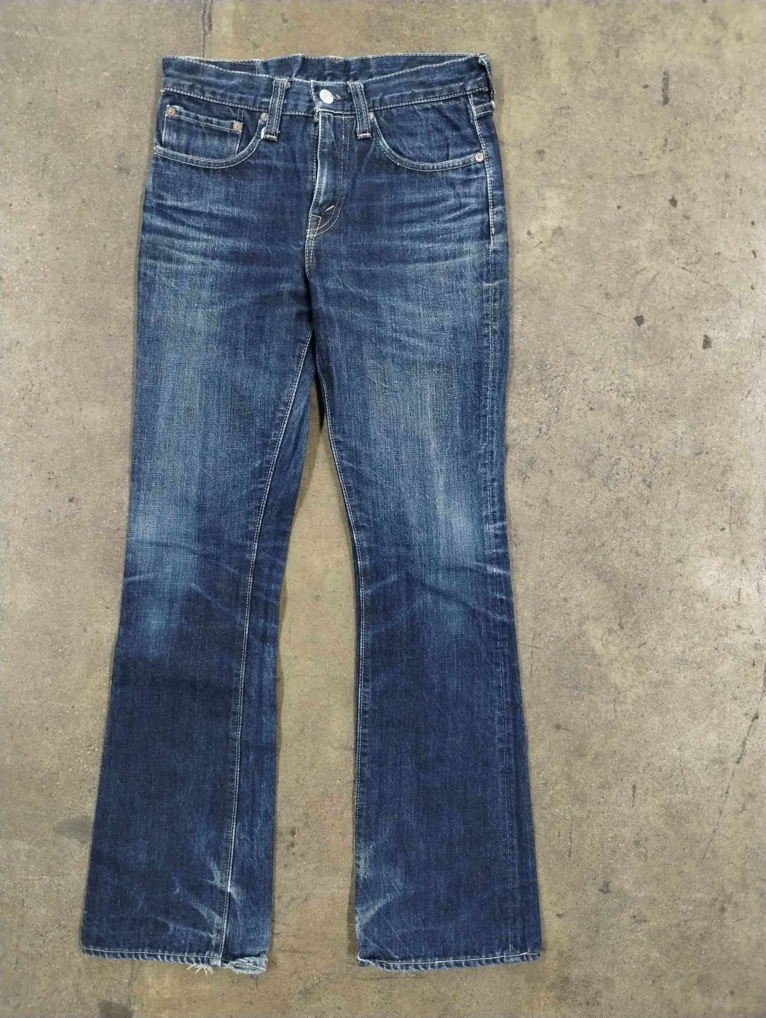 image of Sugar Cane Boot Cut Denim in Blue, Men's (Size 28)