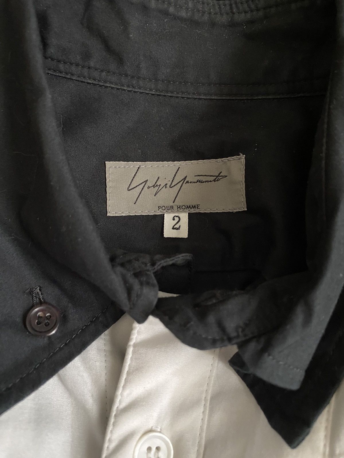 Yohji Yamamoto Yohji Yamamoto Pour Homme Wings Patch Shirt AW13 Look22 Size US M / EU 48-50 / 2 - 4 Thumbnail