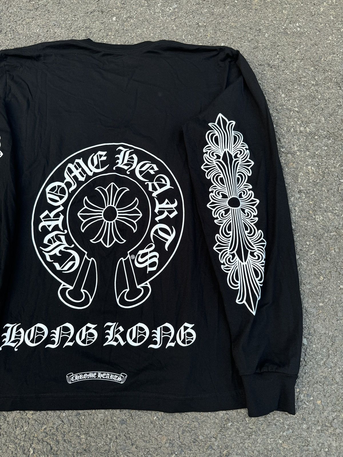 Chrome Hearts Chrome Hearts Hongkong Exclusive Horseshoe Longsleeve Shirt Size US XL / EU 56 / 4 - 2 Thumbnail