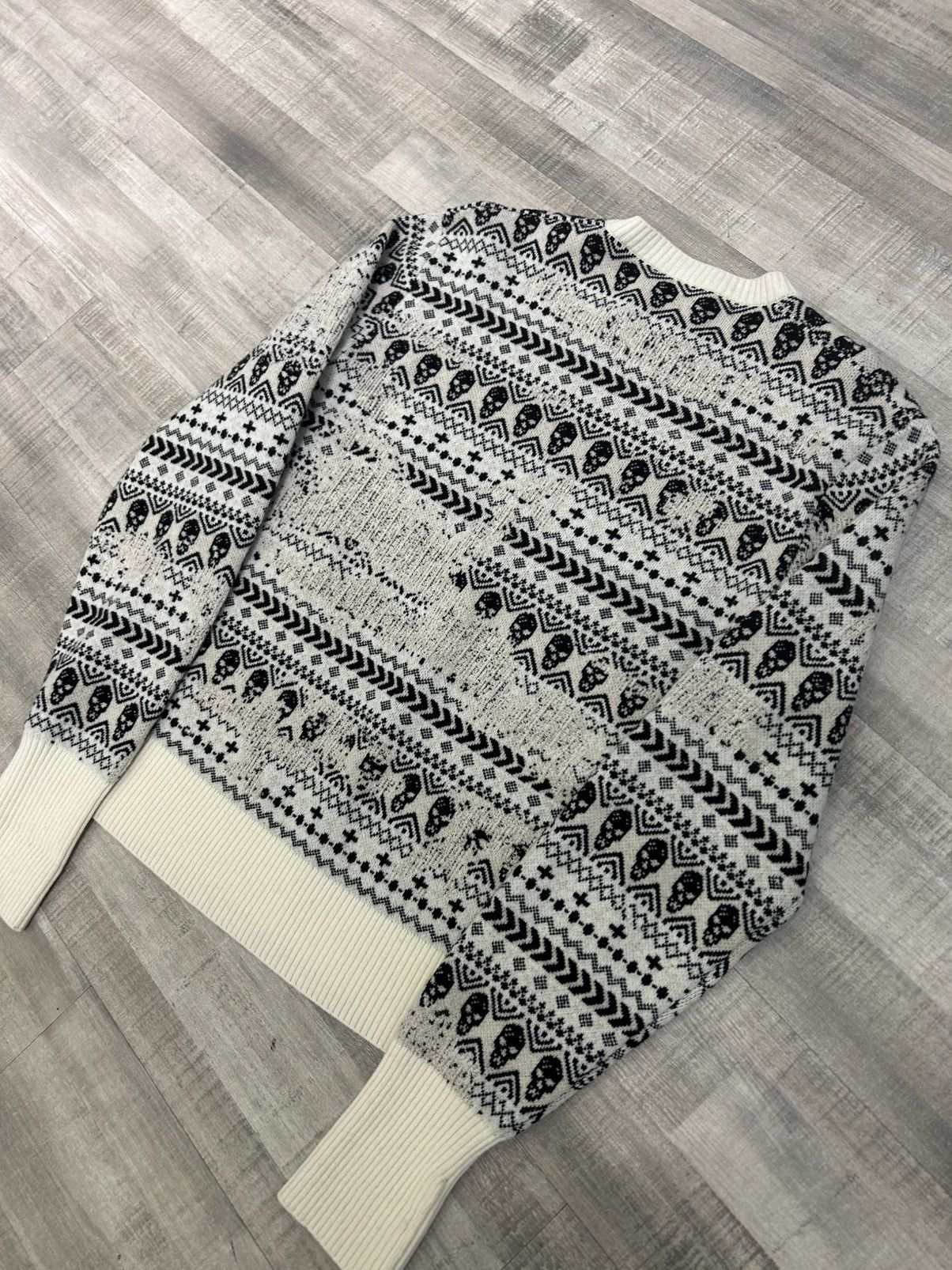 Alexander McQueen Alexander McQueen Wool Logo Sweater Size US XL / EU 56 / 4 - 7 Thumbnail