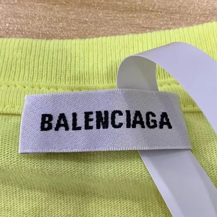 Balenciaga Balenciaga Logo letter thorn Embroidered crew-neck fluoresc Size US M / EU 48-50 / 2 - 5 Thumbnail