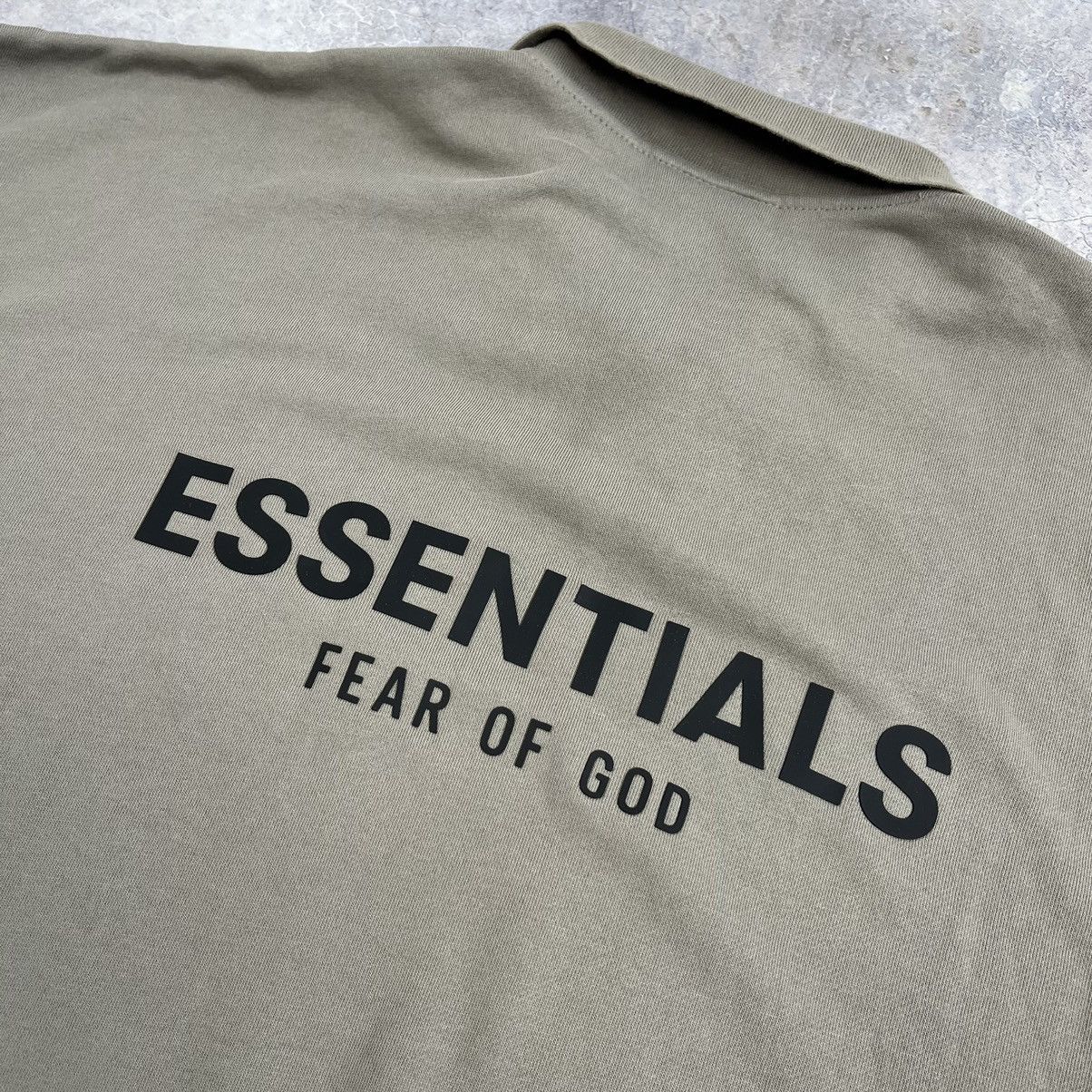 Essentials FEAR OF GOD ESSENTIALS OVERSIZED POLO CREWNECK SWEATSHIRT Size US M / EU 48-50 / 2 - 8 Thumbnail