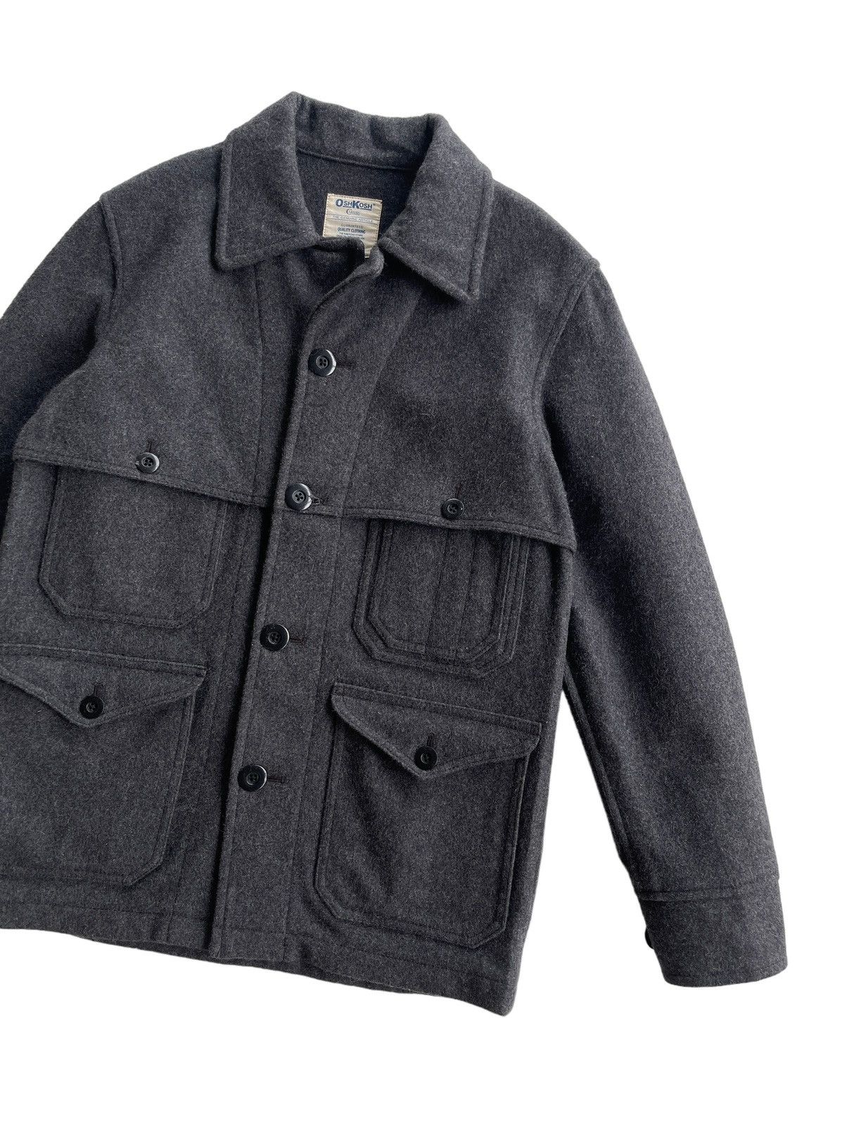 Oshkosh Vintage Oshkosh Wool Mackinaw Jacket Size US L / EU 52-54 / 3 - 5 Thumbnail