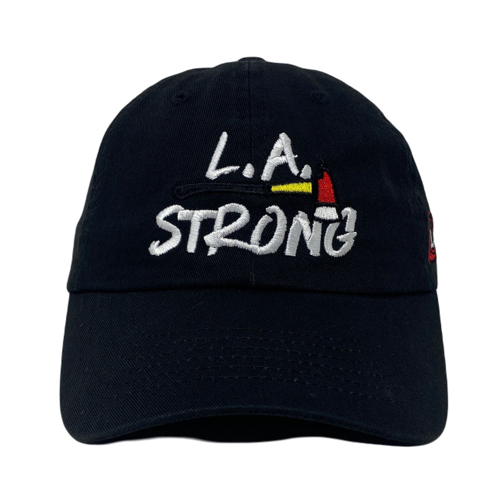 Other Los Angeles LA Strong Fire Rescue Axe Slouch Dad Hat Size ONE SIZE - 5 Thumbnail