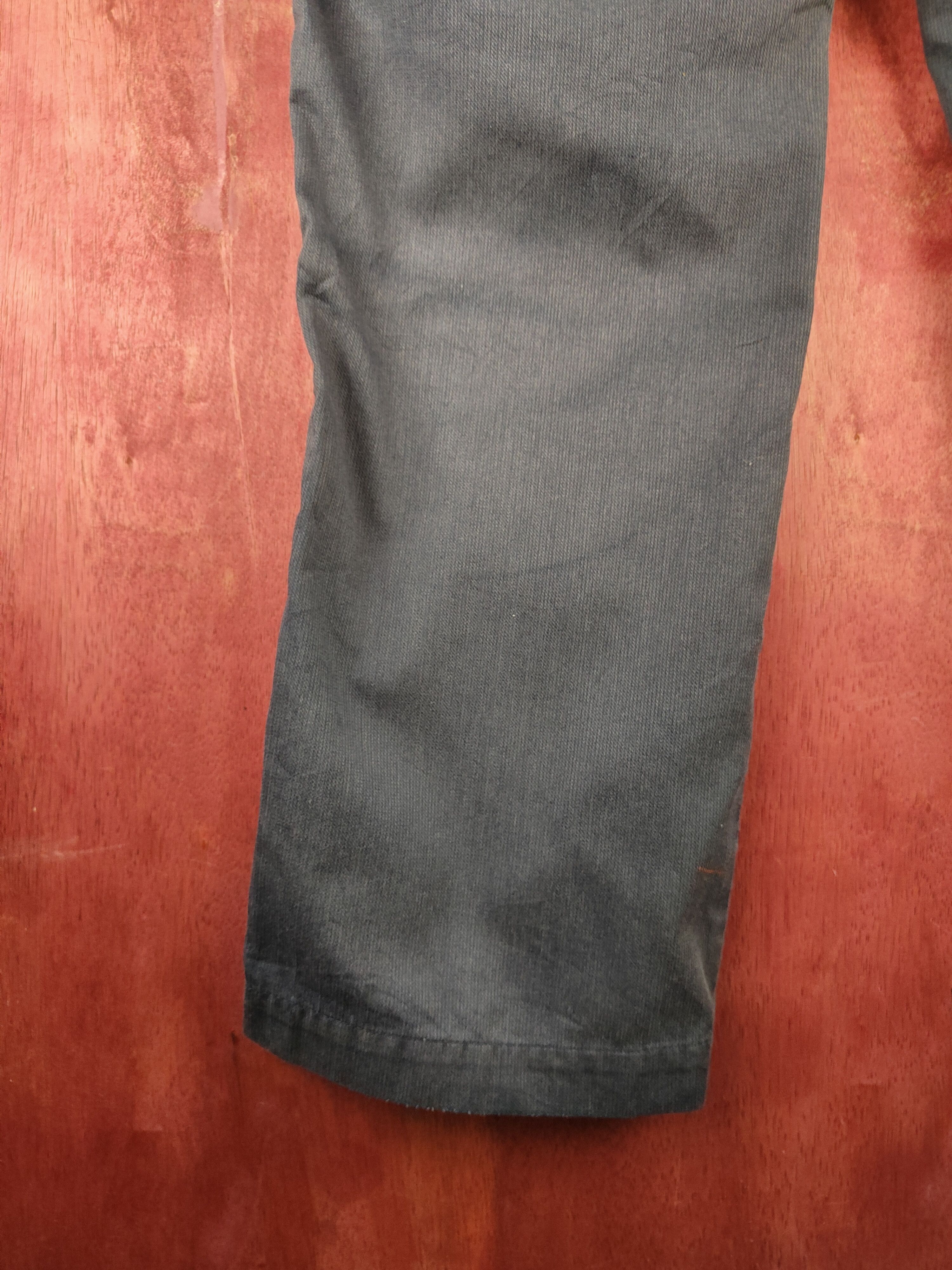 Japanese Brand Vintage Japanese Faded Dark Blue Cargo Pants N#S44 Size US 31 - 11 Thumbnail