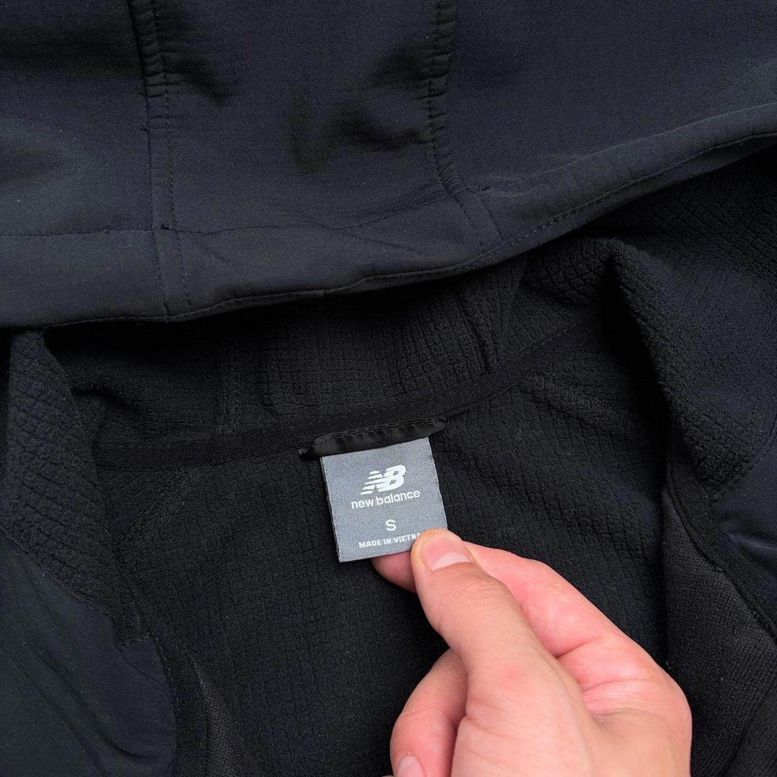 New Balance Y2K Black New Balance Softshell Hooded Fleece Lined Jacket Size US S / EU 44-46 / 1 - 5 Thumbnail