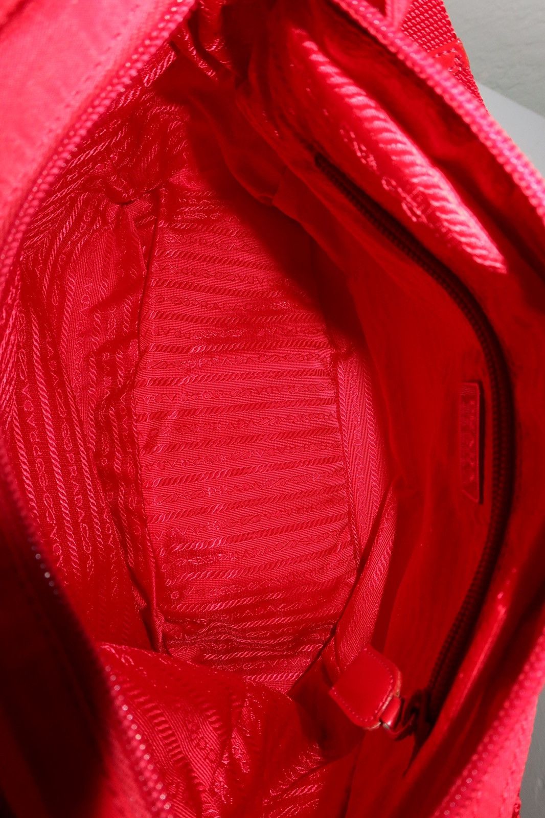 Prada × Vintage Red Prada shoulder bag Size ONE SIZE - 6 Thumbnail