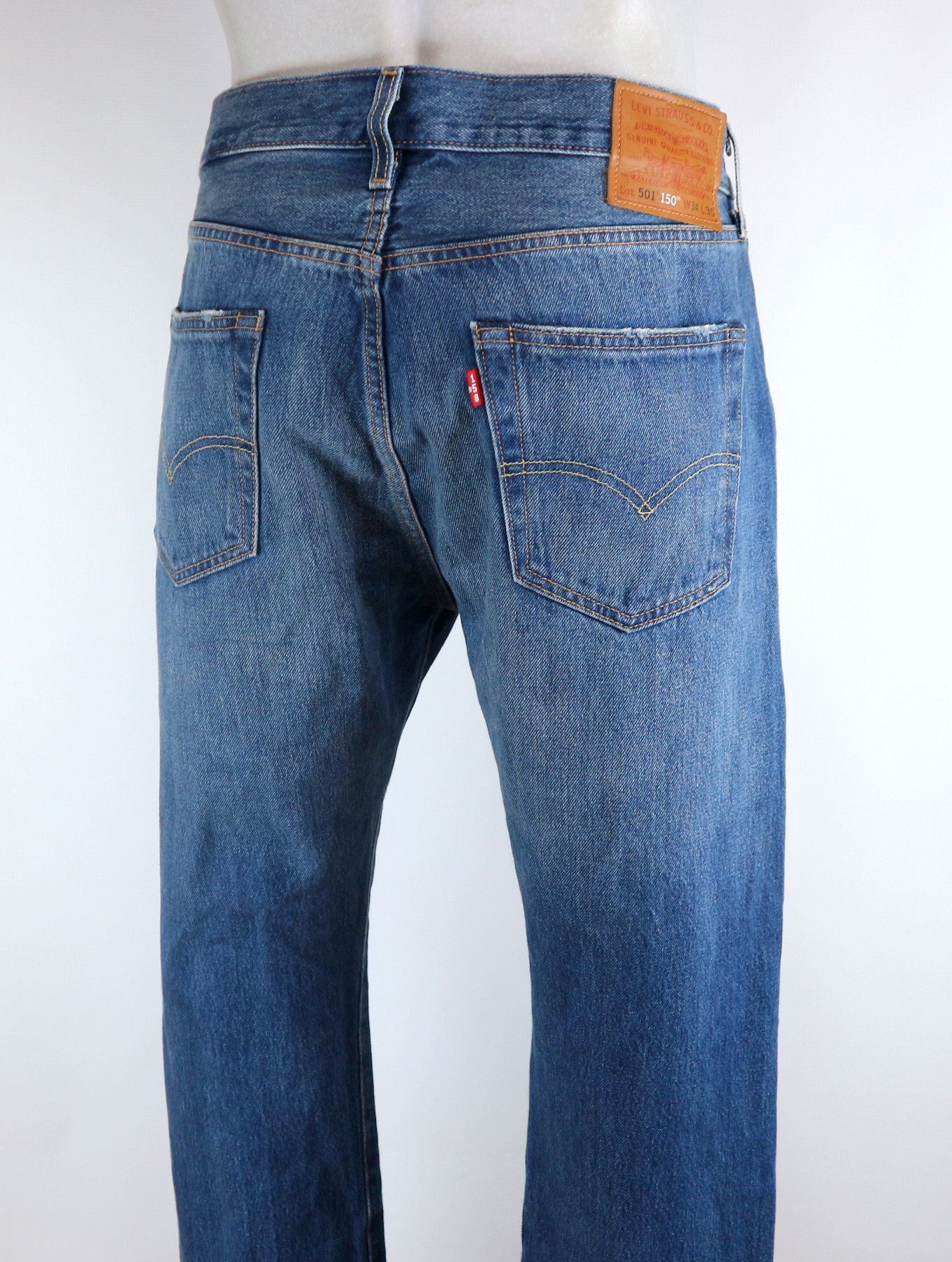 Levi's Levis 501 150th jeans W34 L30 Size US 34 / EU 50 - 3 Thumbnail