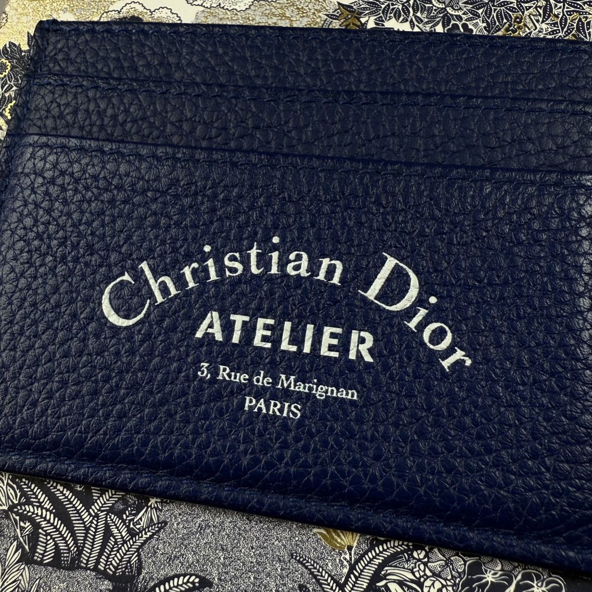 Dior Christian Dior Atelier ‘Blue’ Cardholder Size ONE SIZE - 2 Thumbnail