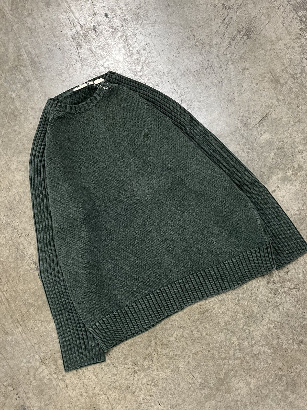 Timberland × Vintage Timberland vintage earthtone heavy knit sweater boxy rare Size US XL / EU 56 / 4 - 3 Thumbnail