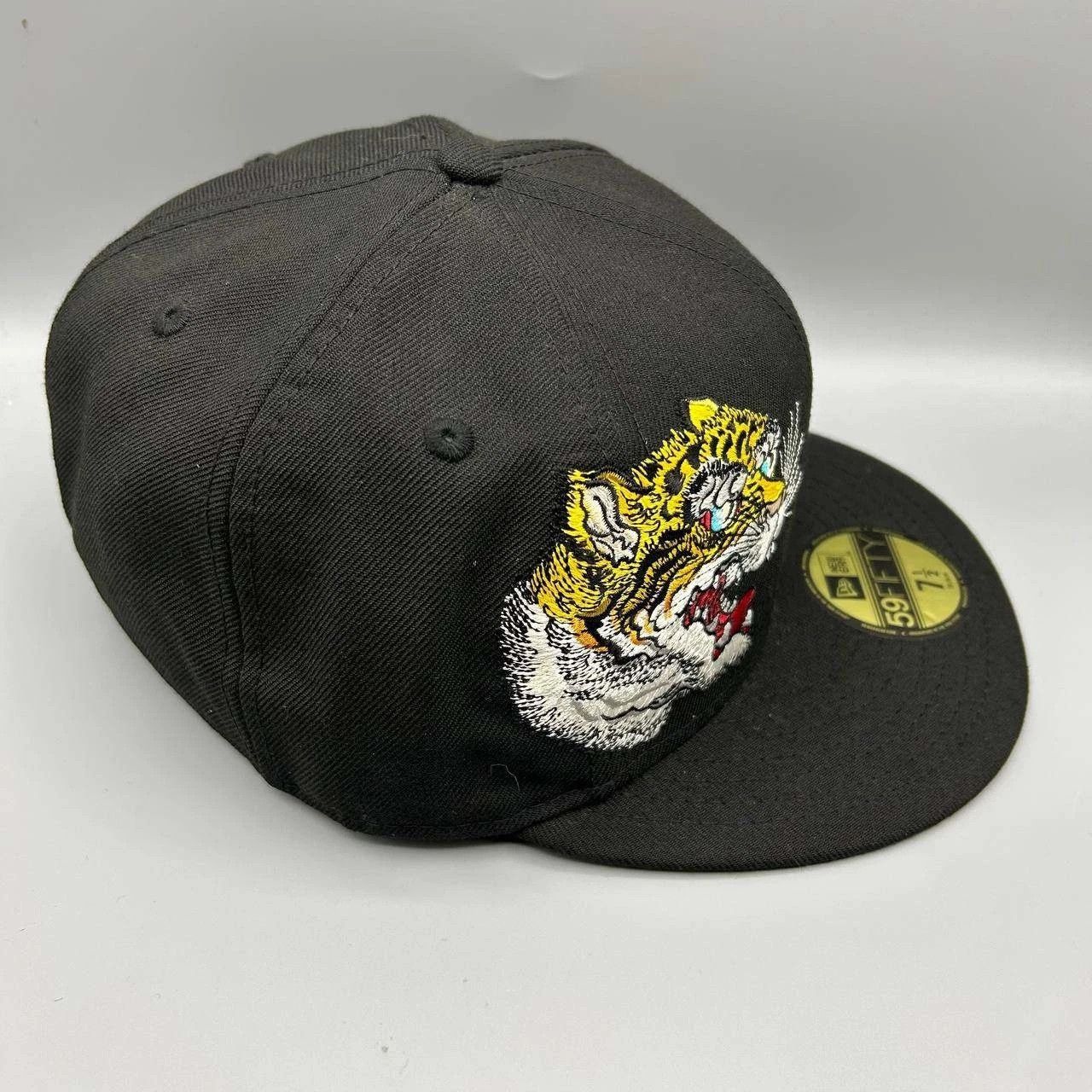 New Era Masumi Ishikawa Hanshin Tigers Hat Men 7 1/2 Fitted Cap Wool Size ONE SIZE - 7 Thumbnail