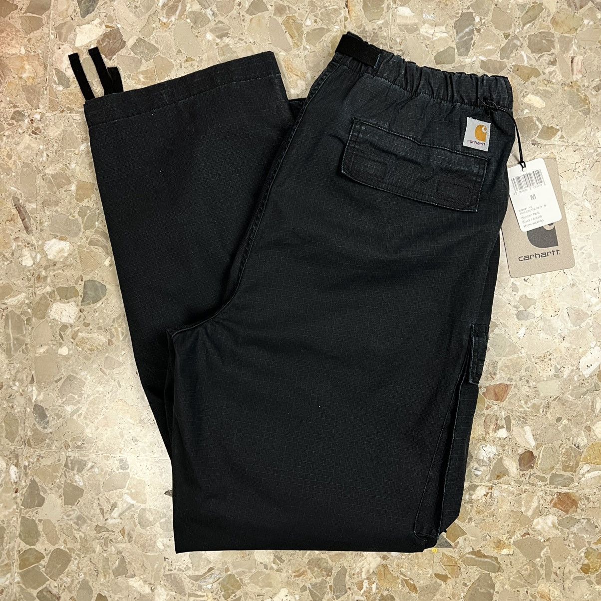 Carhartt × Carhartt Wip Carhartt WIP Dark Blue Washed Cargo Wynton Pants Supreme Size US 34 / EU 50 - 8 Thumbnail