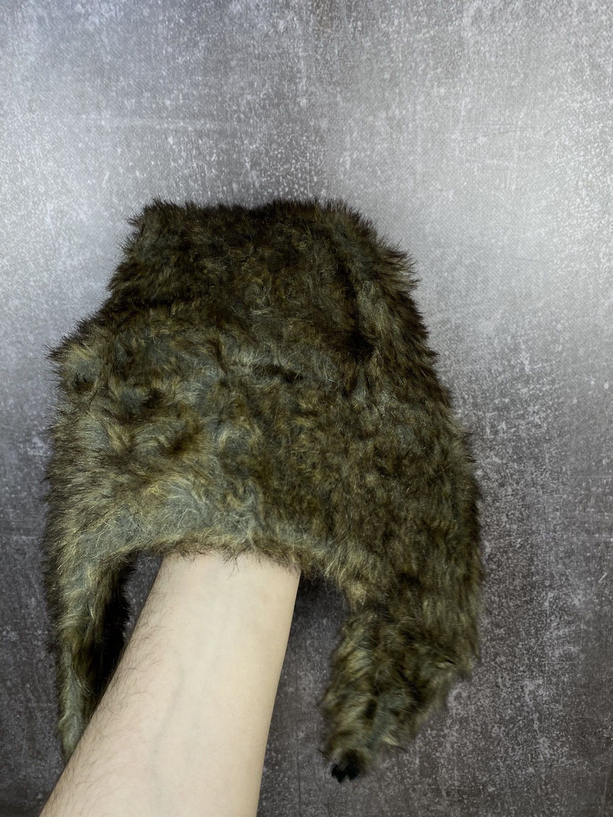 Vintage Vintage Fur Ushanka Beanie Mohair Trapper Hat VTg Size ONE SIZE - 4 Thumbnail