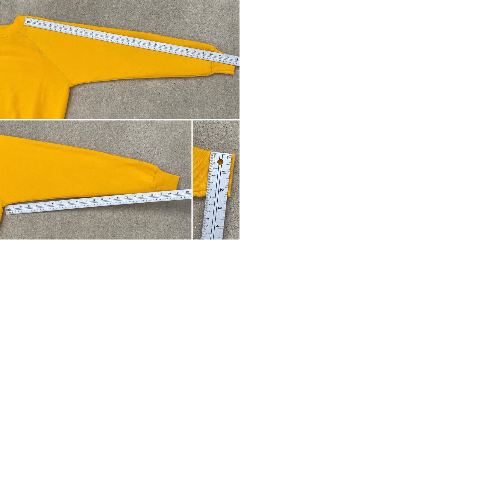 Vintage VINTAGE 20/20 Sport USA Yellow Raglan Crewneck Sweatshirt Large Mens Size US L / EU 52-54 / 3 - 12 Thumbnail