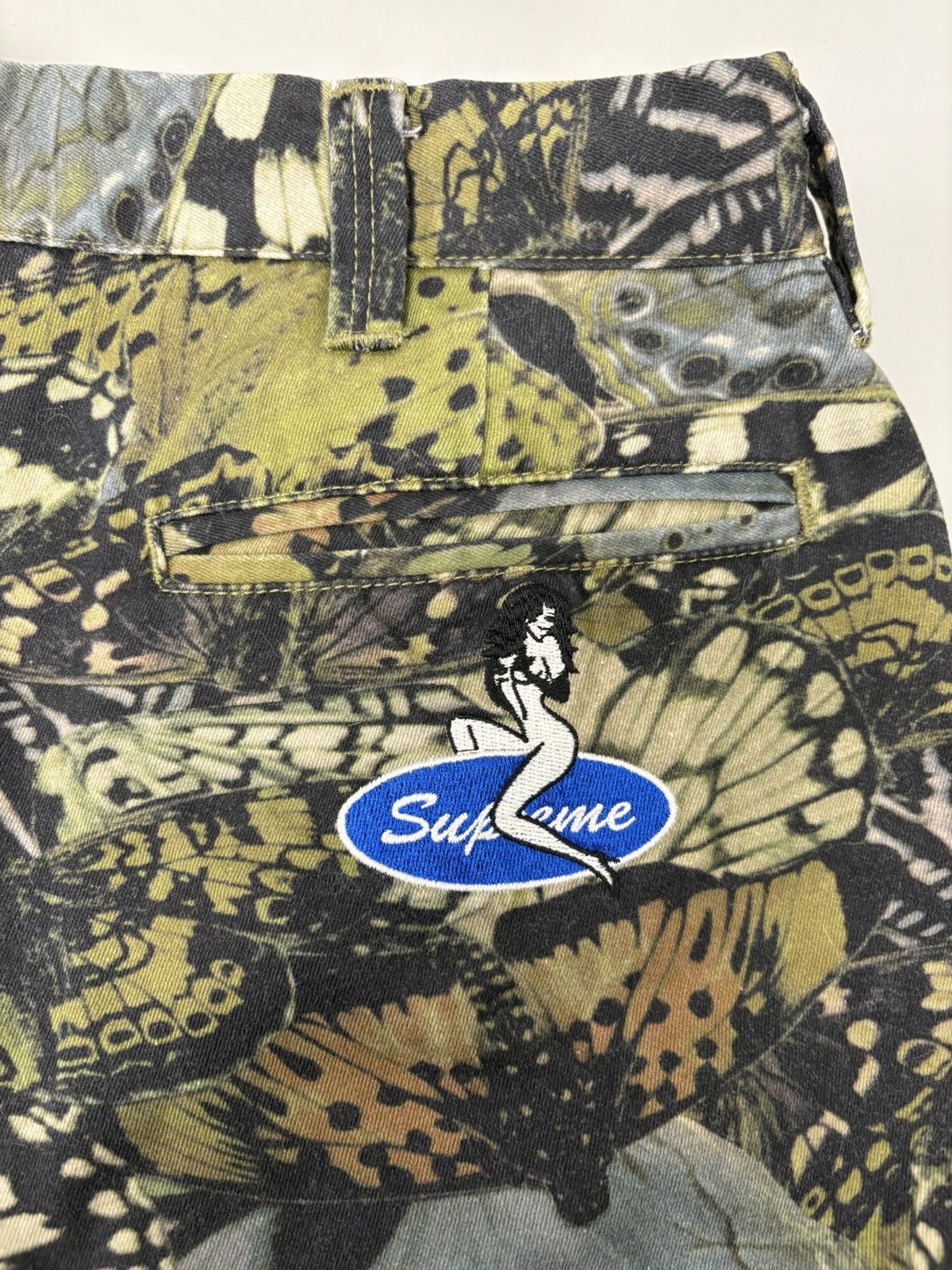 Supreme Supreme 2021 Butterflies Chino Pant Size US 30 / EU 46 - 5 Thumbnail