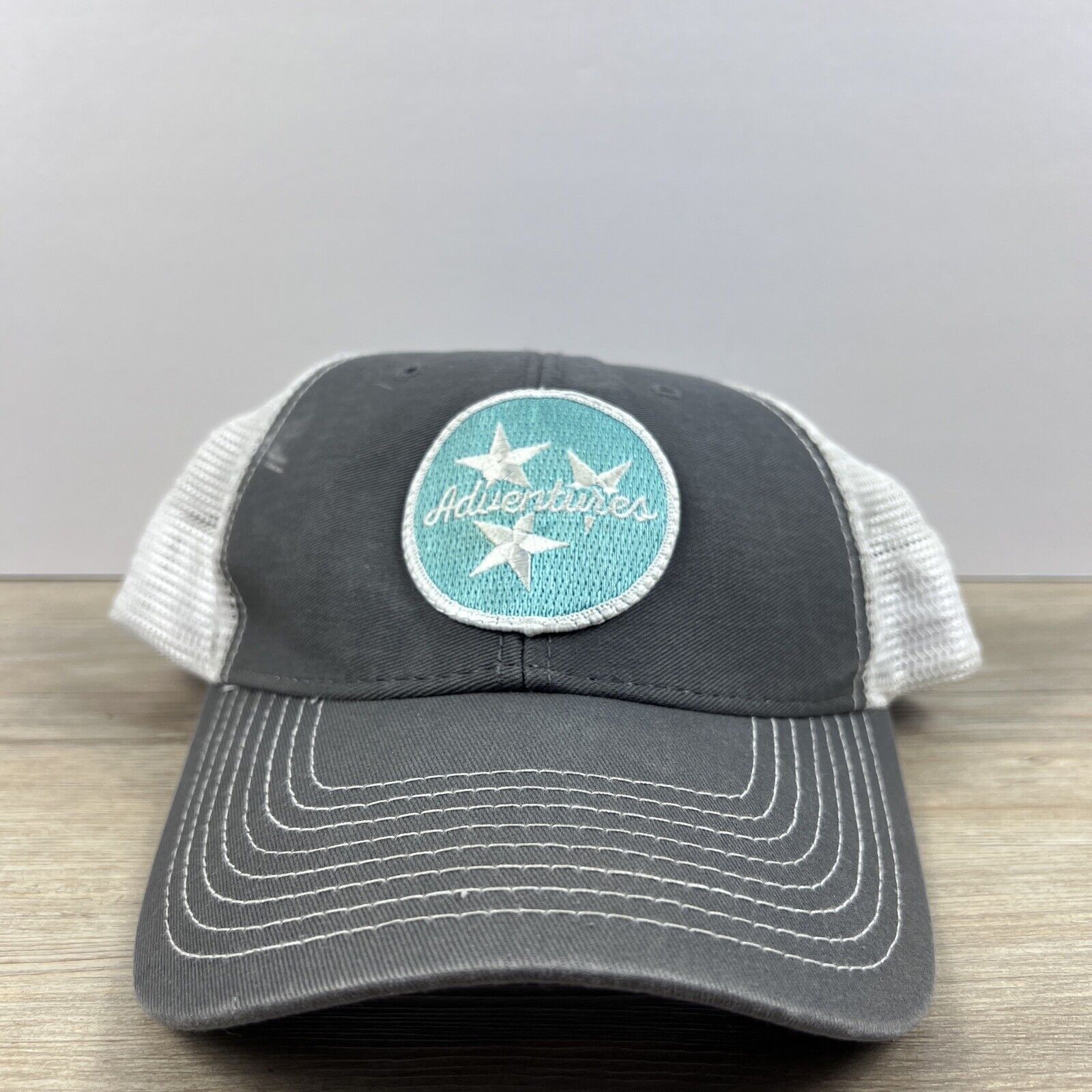 Other Adventures Hat Adventure Snapback Hat Gray Adjustable Hat Ad Size ONE SIZE - 7 Thumbnail