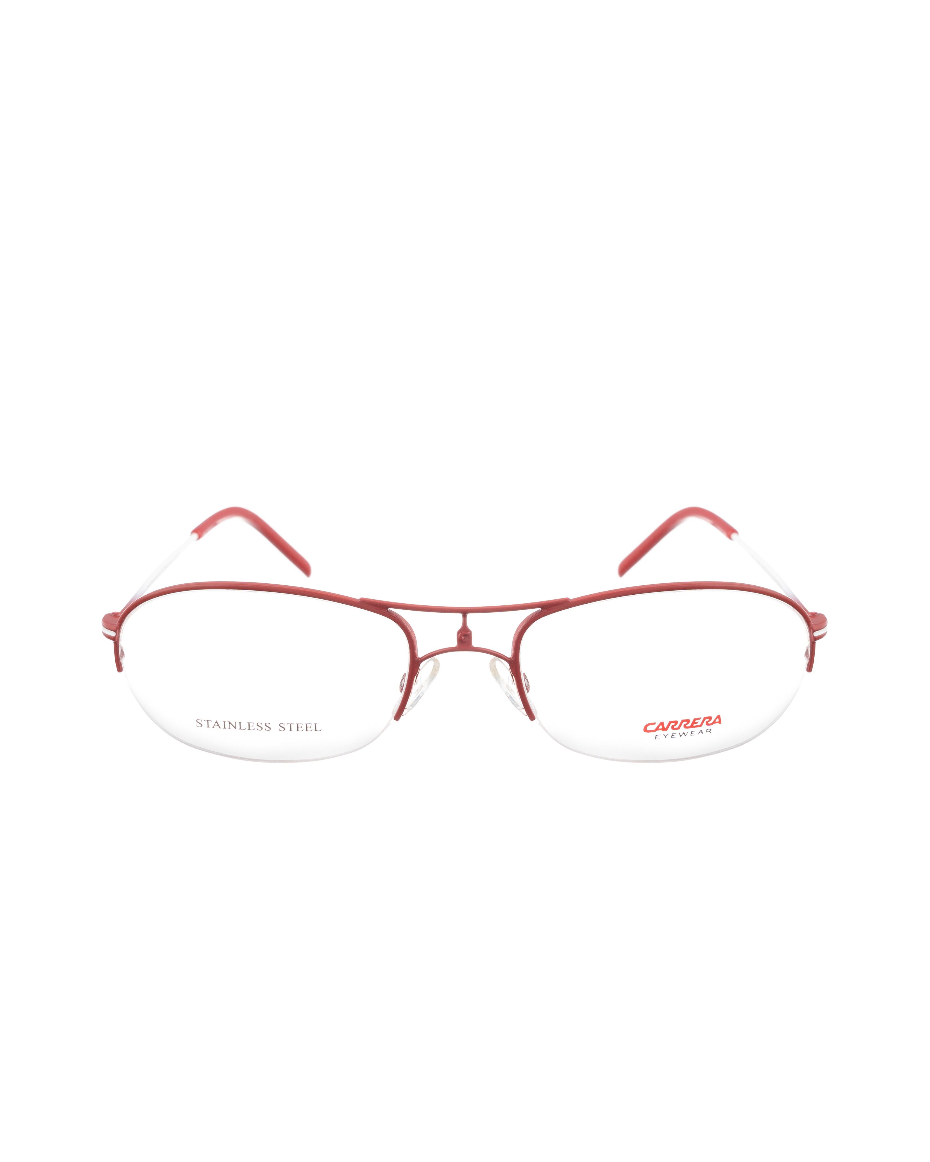 Carrera × Vintage Carrera '90s Red & White Half-Rim Glasses Size ONE SIZE - 1 Thumbnail