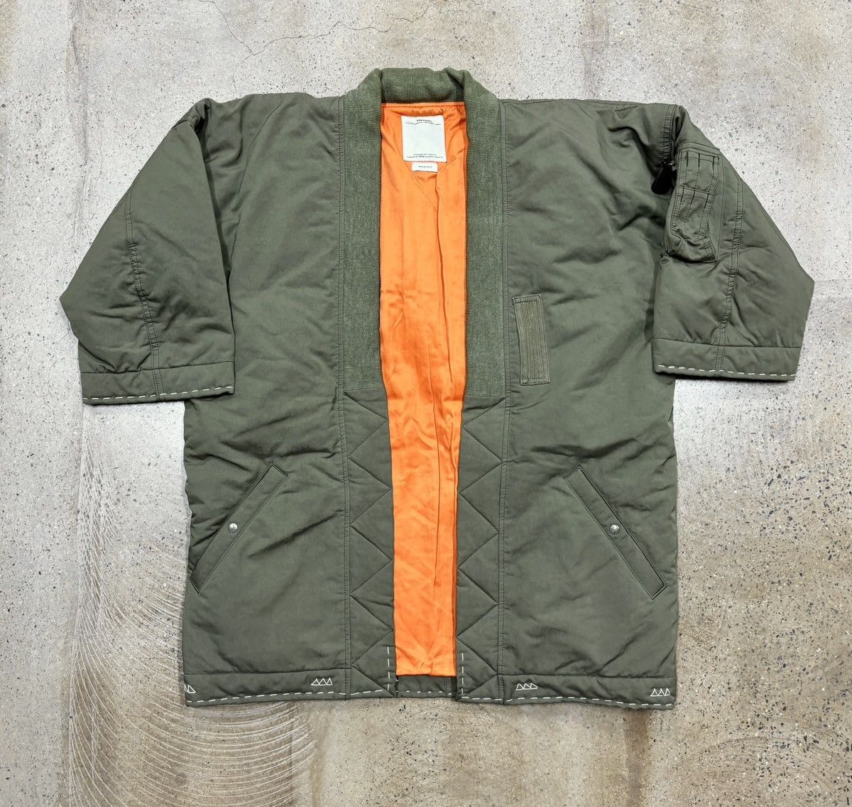 Visvim visvim 17aw sanjuro kimono down jkt ，size3 Size US L / EU 52-54 / 3 - 1 Thumbnail