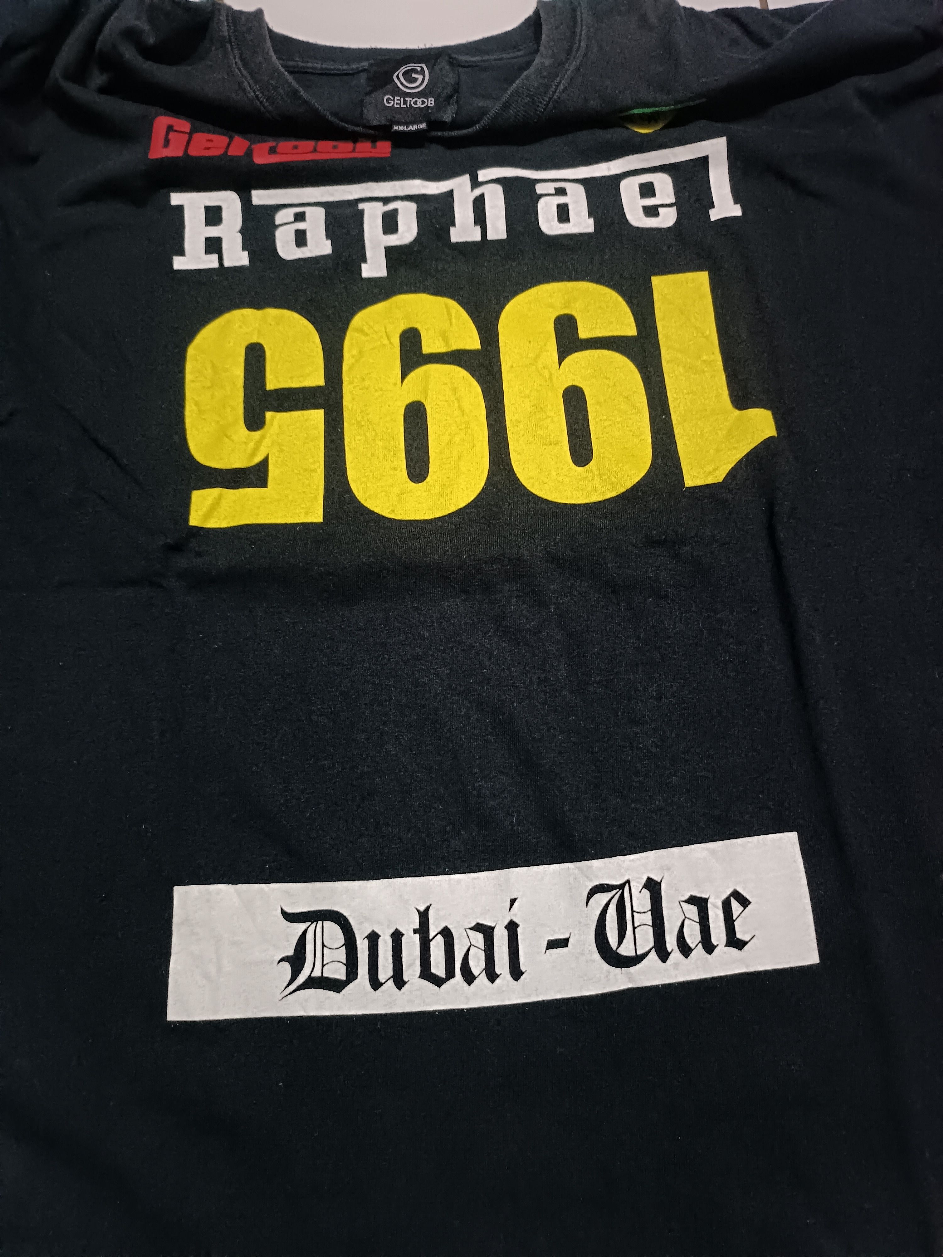 Japanese Brand Geltoob Long sleeve T-shirt RAPHAEL Hiphop Street Fashion Size US XXL / EU 58 / 5 - 7 Thumbnail
