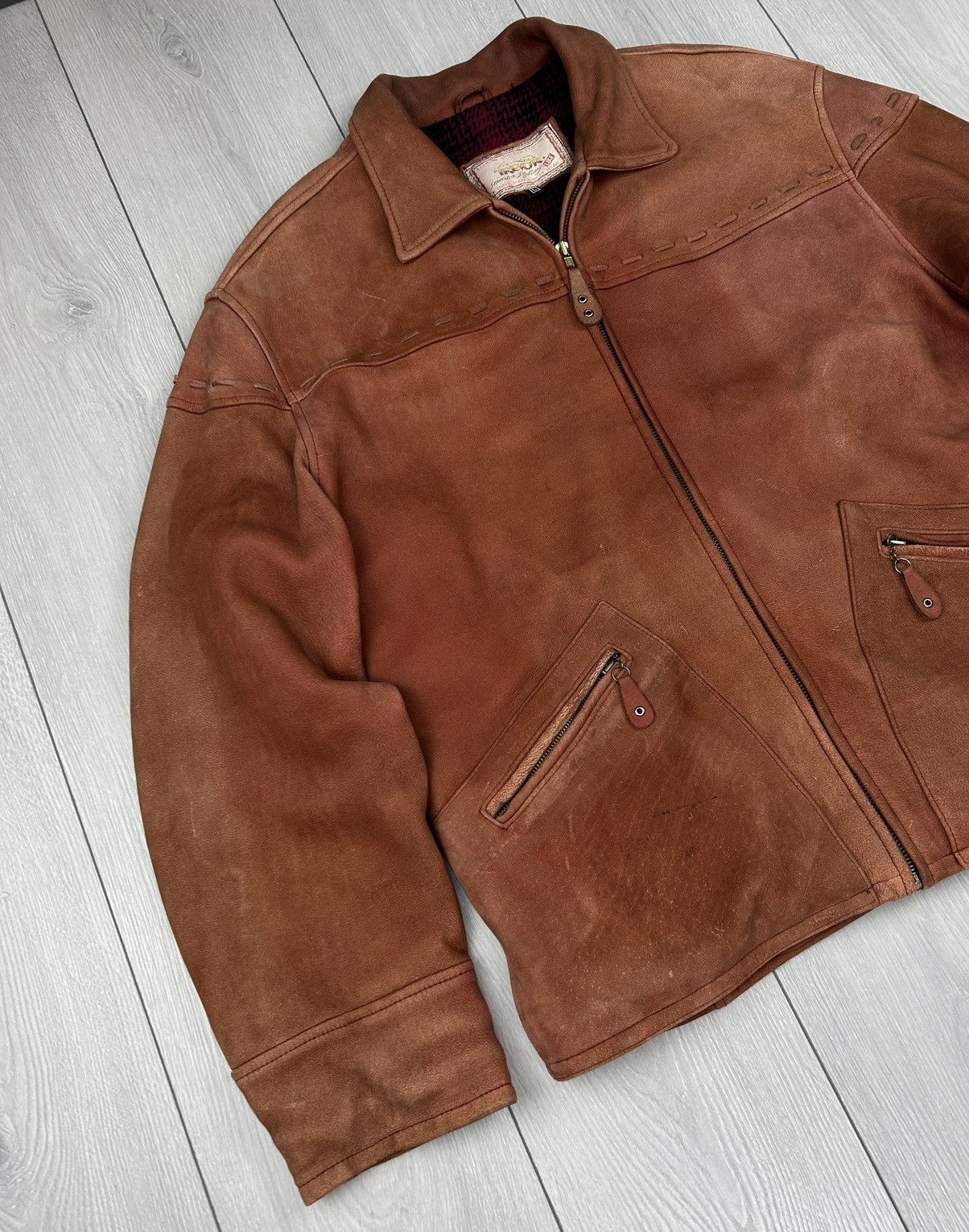 Vintage Leather Vintage Western Jacket Size L Size US L / EU 52-54 / 3 - 3 Thumbnail