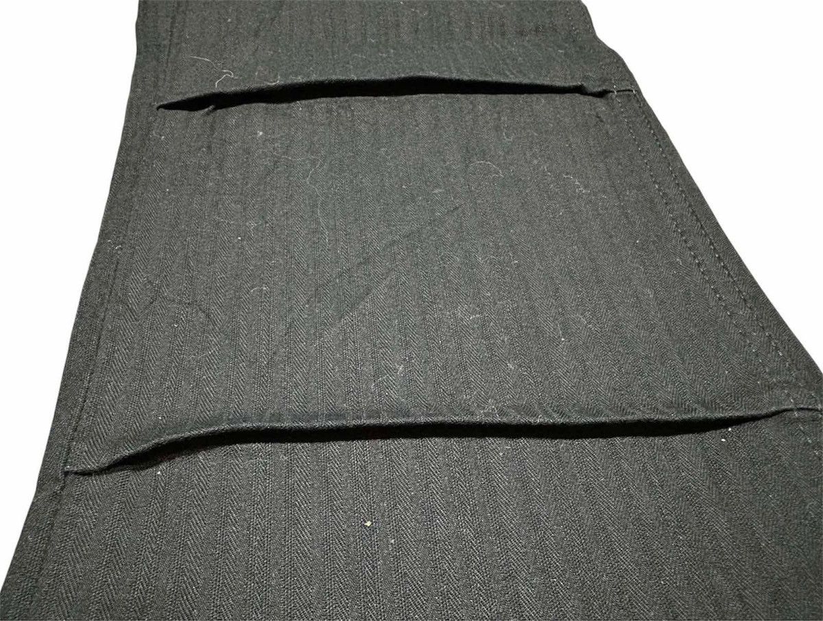 Katharine Hamnett London 🔥Y2K Katharine Hamnett Black Cargo Pants Multi Pockets Size US 32 / EU 48 - 5 Thumbnail