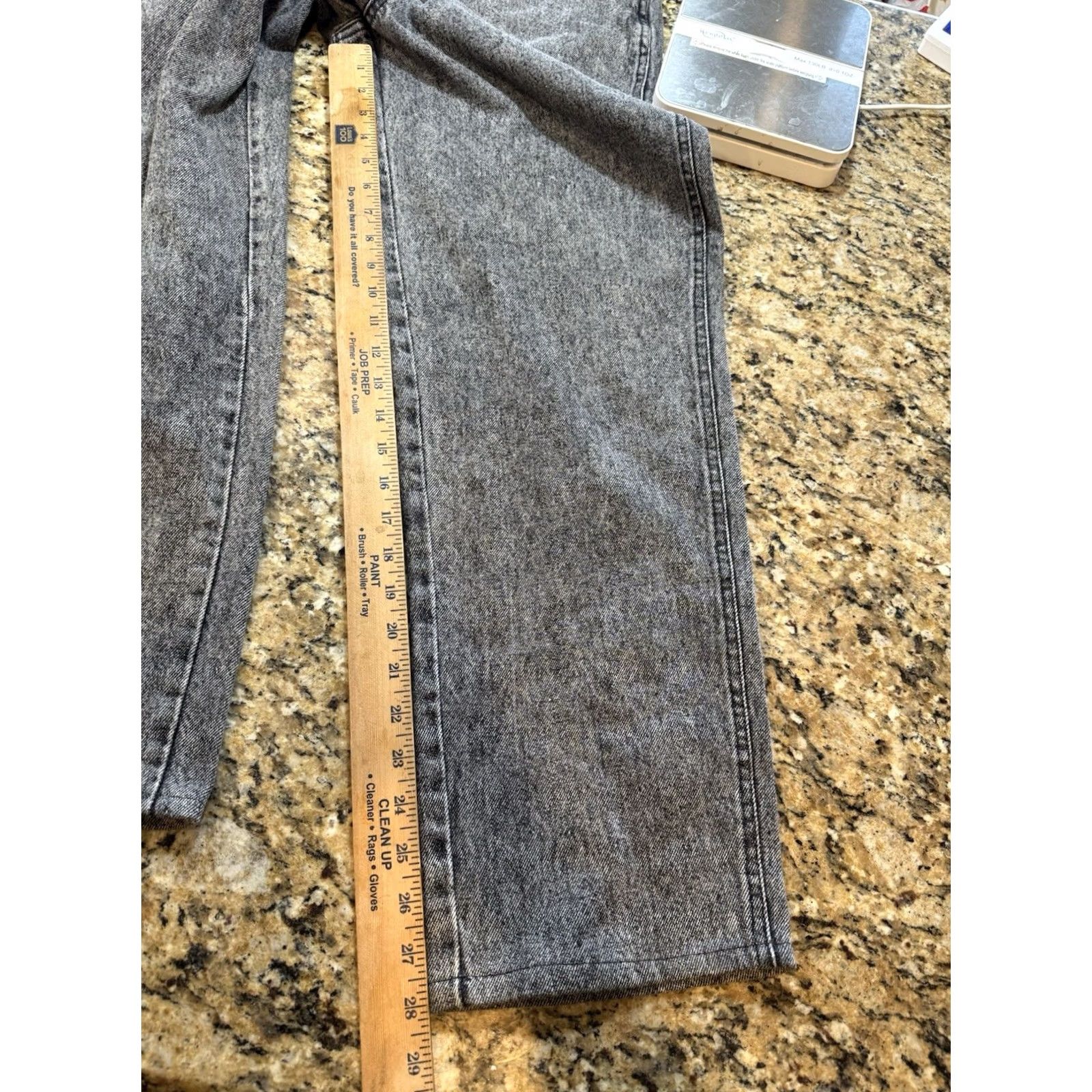 Guess VINTAGE GUESS Denim Overalls Jeans Black Wash 80s 90s USA Size L Men Regular 28in Inseam Size US 33 - 7 Thumbnail