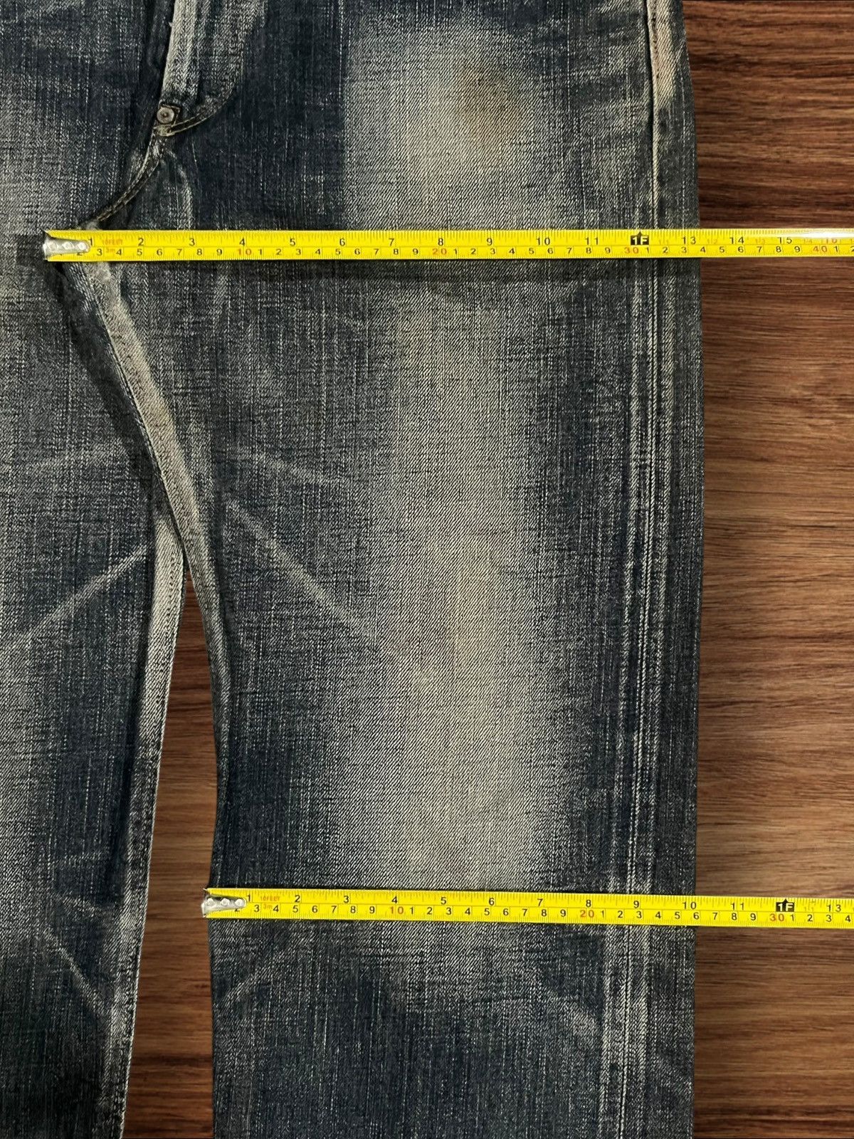 Edwin Edwin 505 “Mission” Series Wide Straight Leg Selvedge Jeans Size US 34 / EU 50 - 20 Thumbnail
