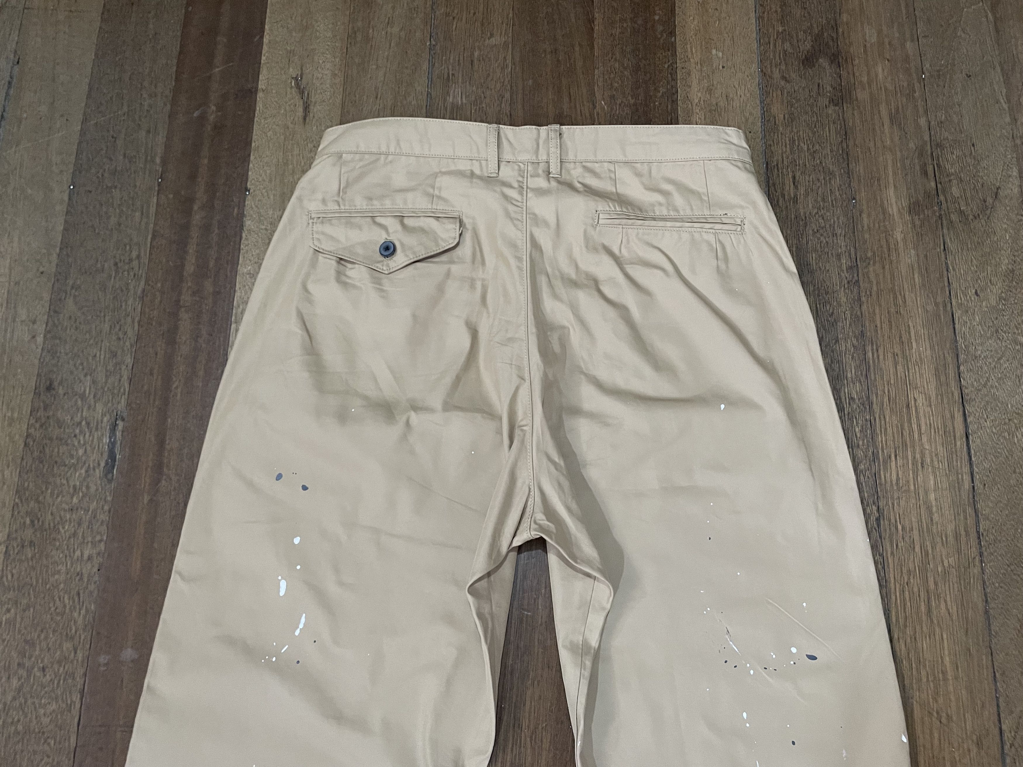 Kolor kolor 20SS paint splat khaki pants iridescent Size US 34 / EU 50 - 6 Thumbnail