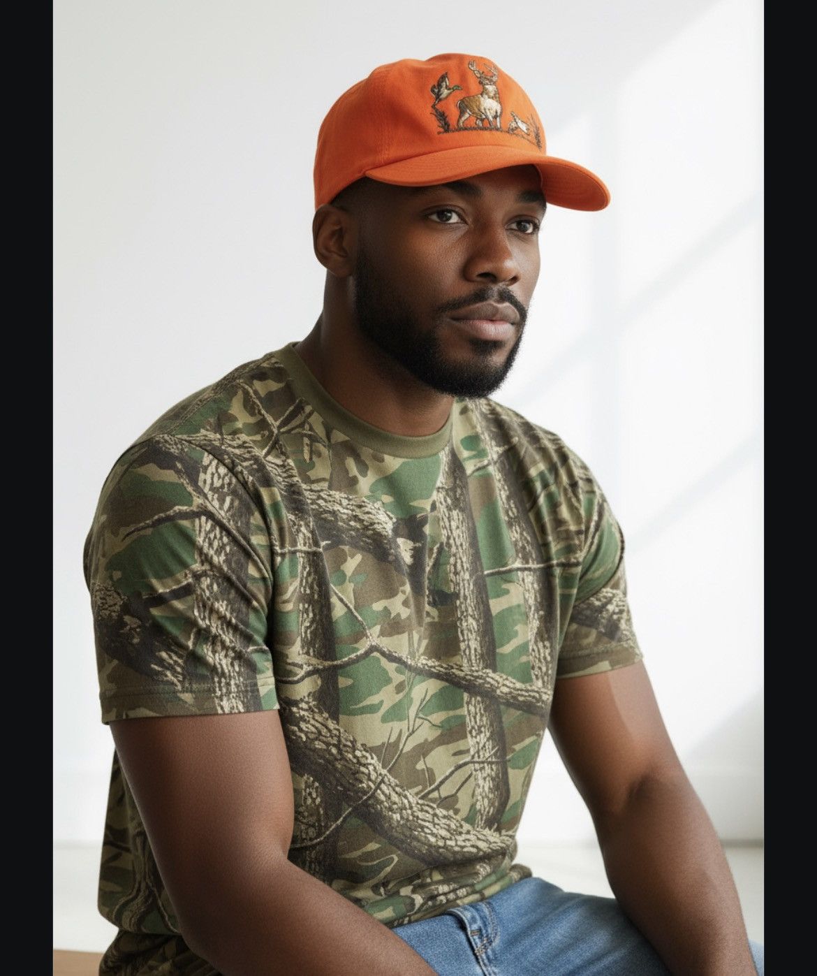 Winchester Winchester Vintage Blaze Orange Embroidered Snapback Hat Size ONE SIZE - 1 Thumbnail